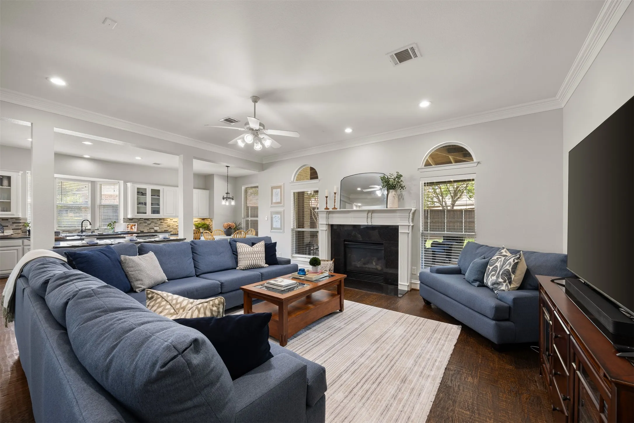 Neutral tones, rich textures & abundant natural light give the home a relaxed, refined feel from the moment you arrive.