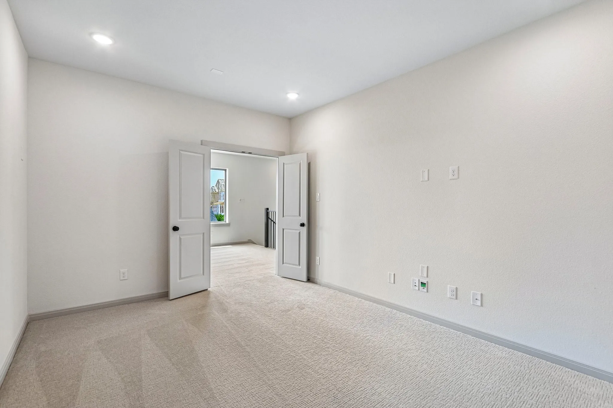 The spacious media room with adjacent game room creates the ultimate family fun zone!