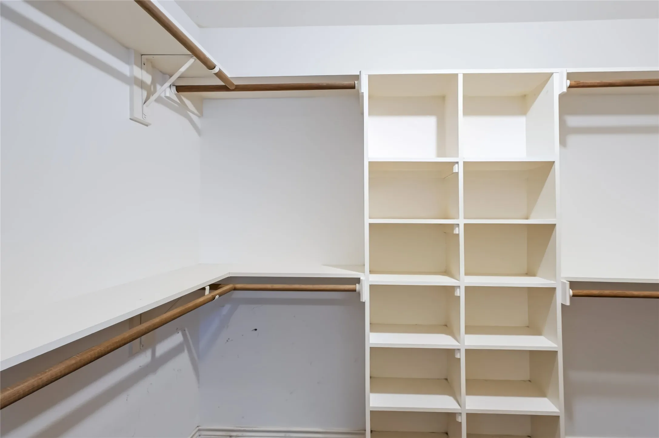 Spacious closet!