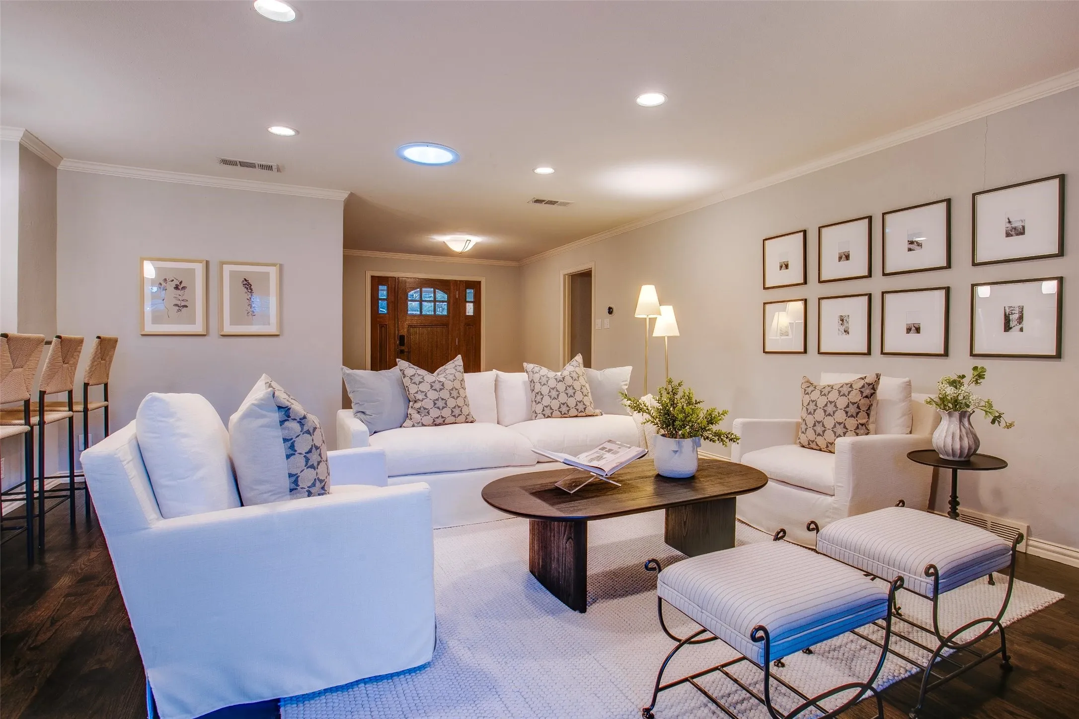 Expansive central Living Room designed for comfortable everyday living and entertaining.