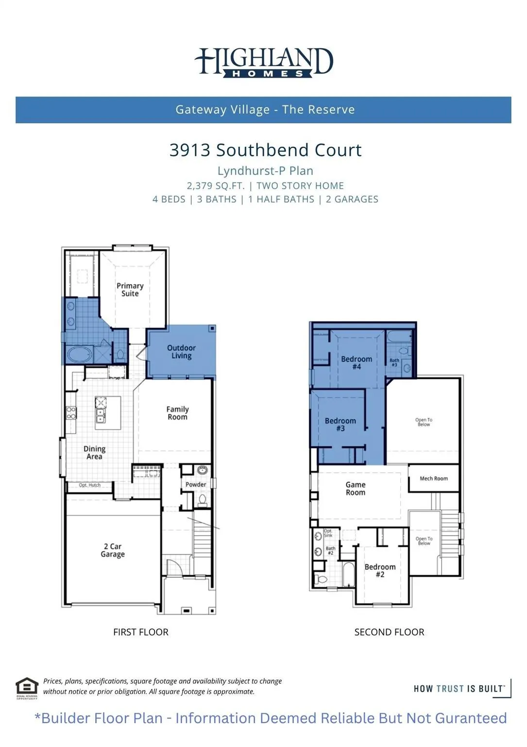 Builder Floor Plan
