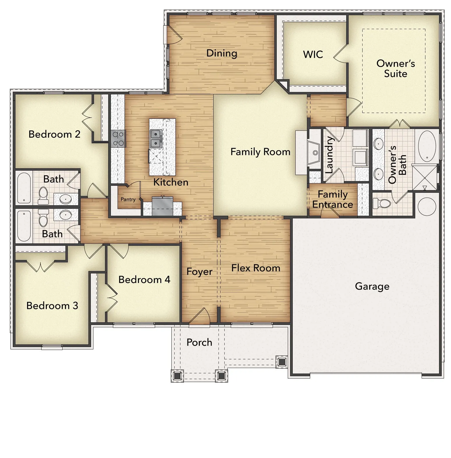 Single Family Residence For Sale in Wise County , 128 Pheasant Run Drive, New Fairview, Texas 76078, 4 Bedroom, 3 Bathroom, 2 Garage spaces, 2,229 Sqft, built in 2026, mls#21380262, Real Estate Agent in New Fairview, Homes For Sale in Wise county, Homes For Sale in New Fairview, Realtor in New Fairview Texas, Real Estate Brokerage Independent Realty Texas, Luminita Cordes Realtor