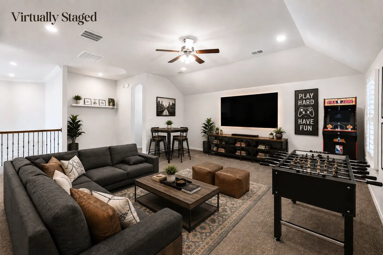 Upstairs Game Room