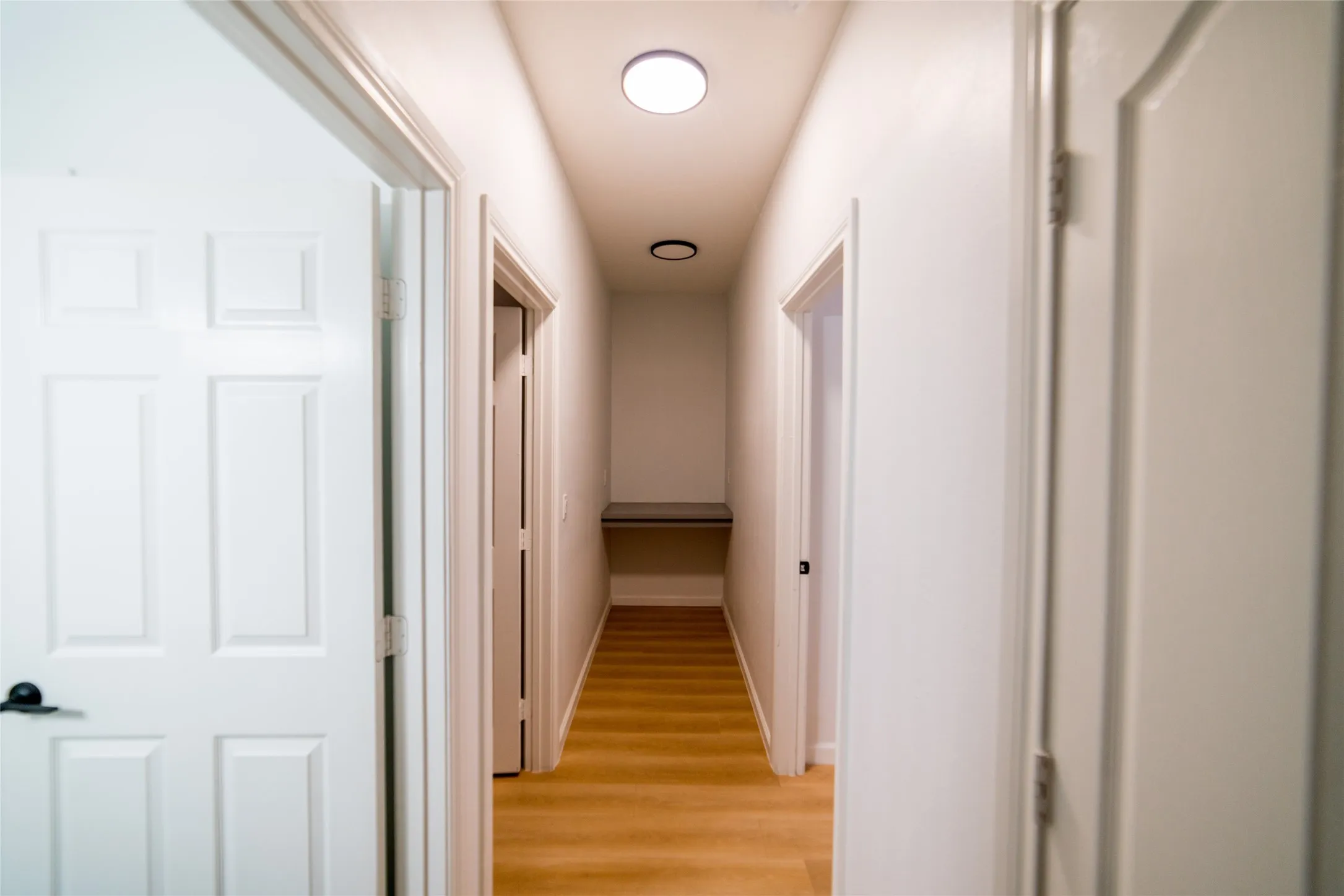 Hallway leading to secondary bedrooms