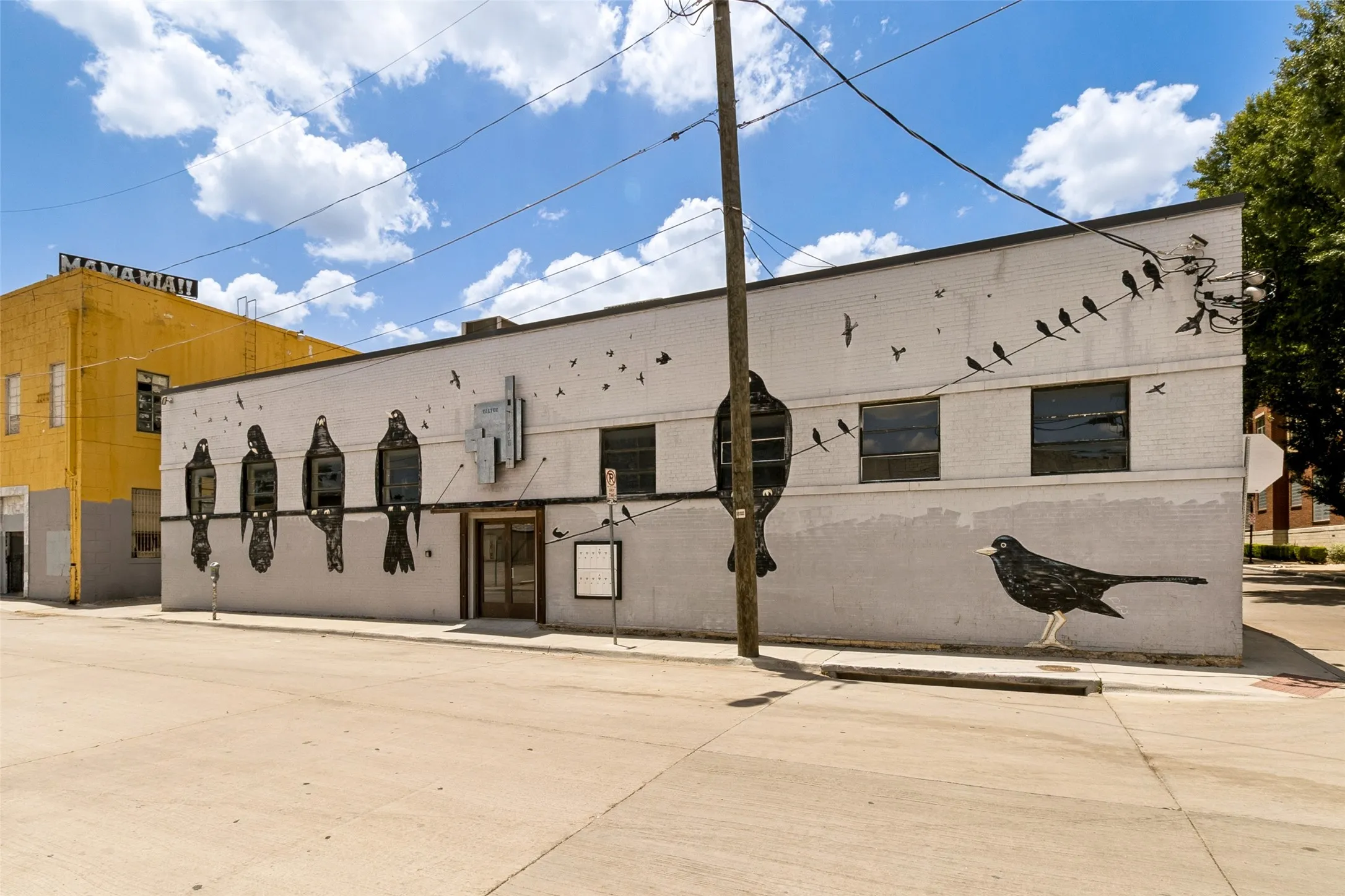 Unique building well known in Deep Ellum