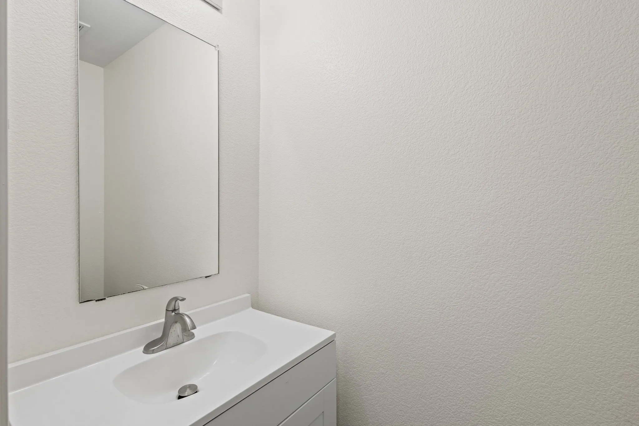 Half bathroom down