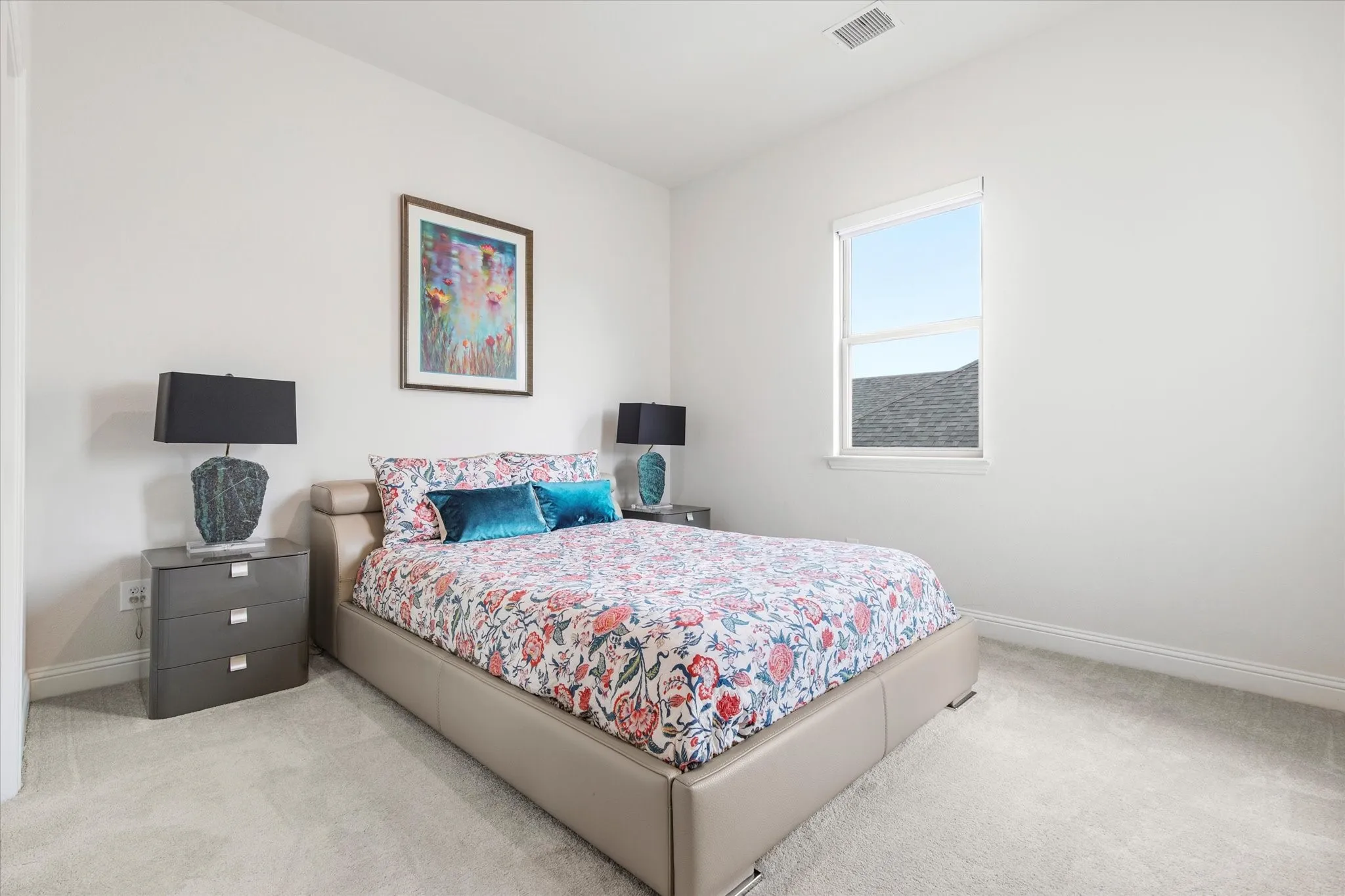 Second floor bedroom with ensuite bathroom.