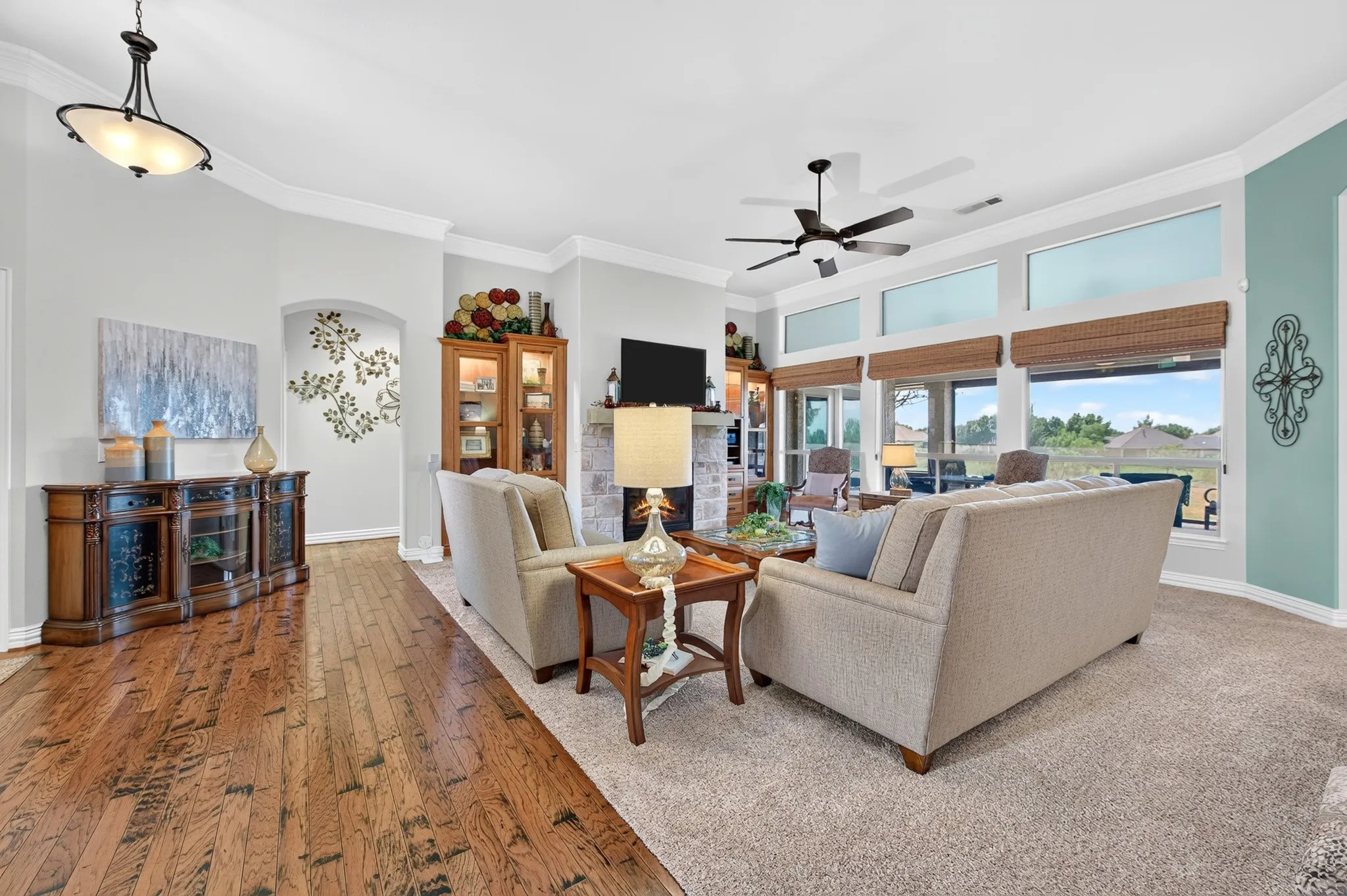What's not to love about this beautiful living room?