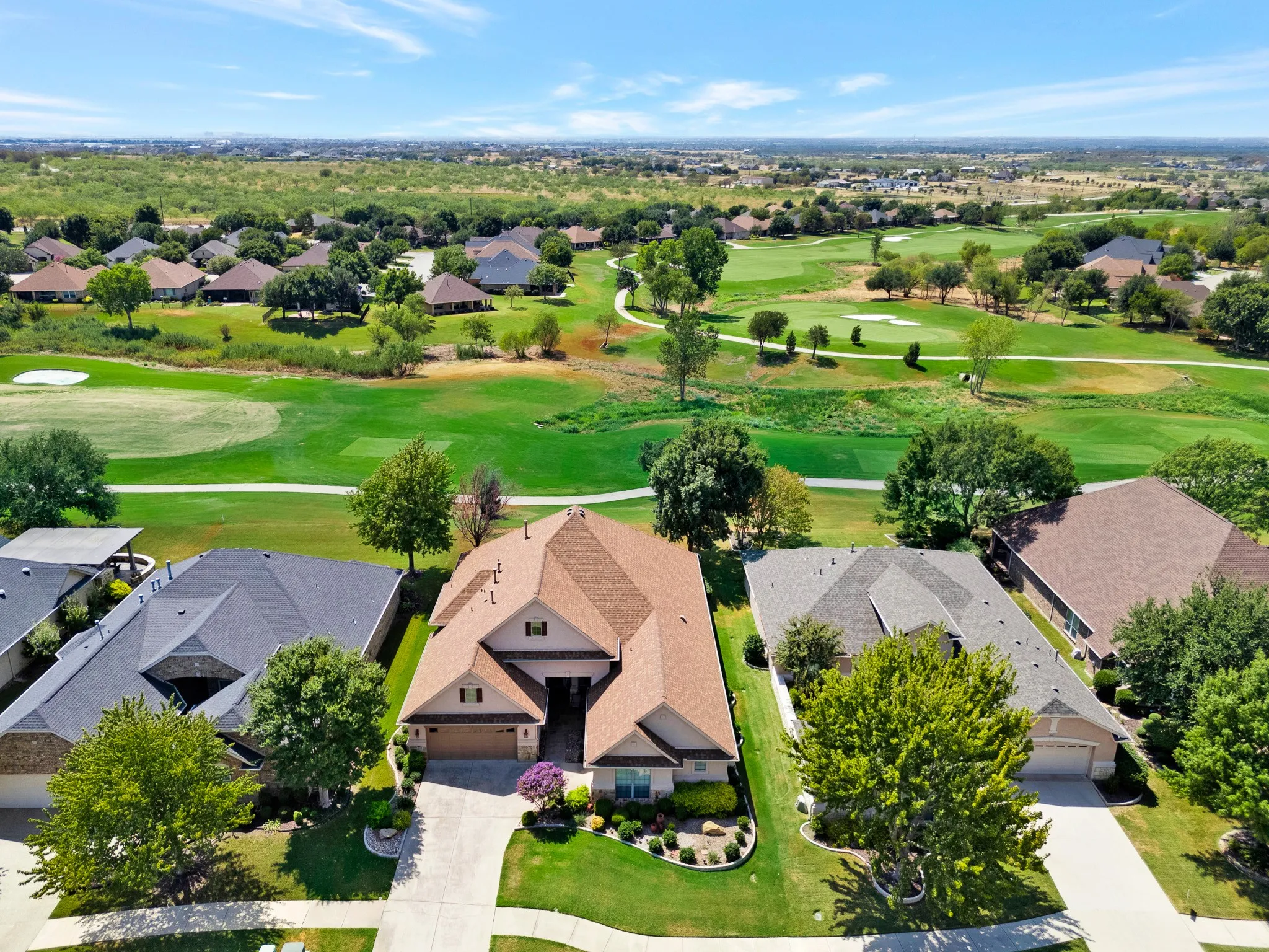 And one more view from on high of your new home!