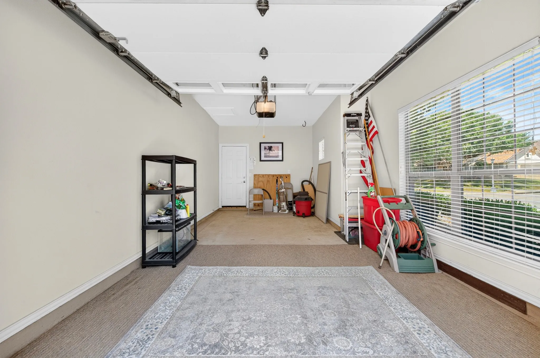 Check out the size of this golf cart garage. WOW!