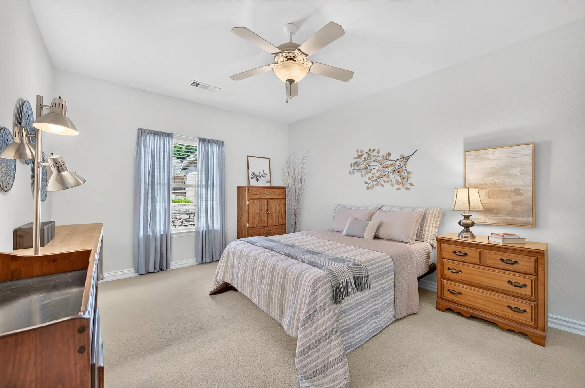 Guests will love this large bedroom.