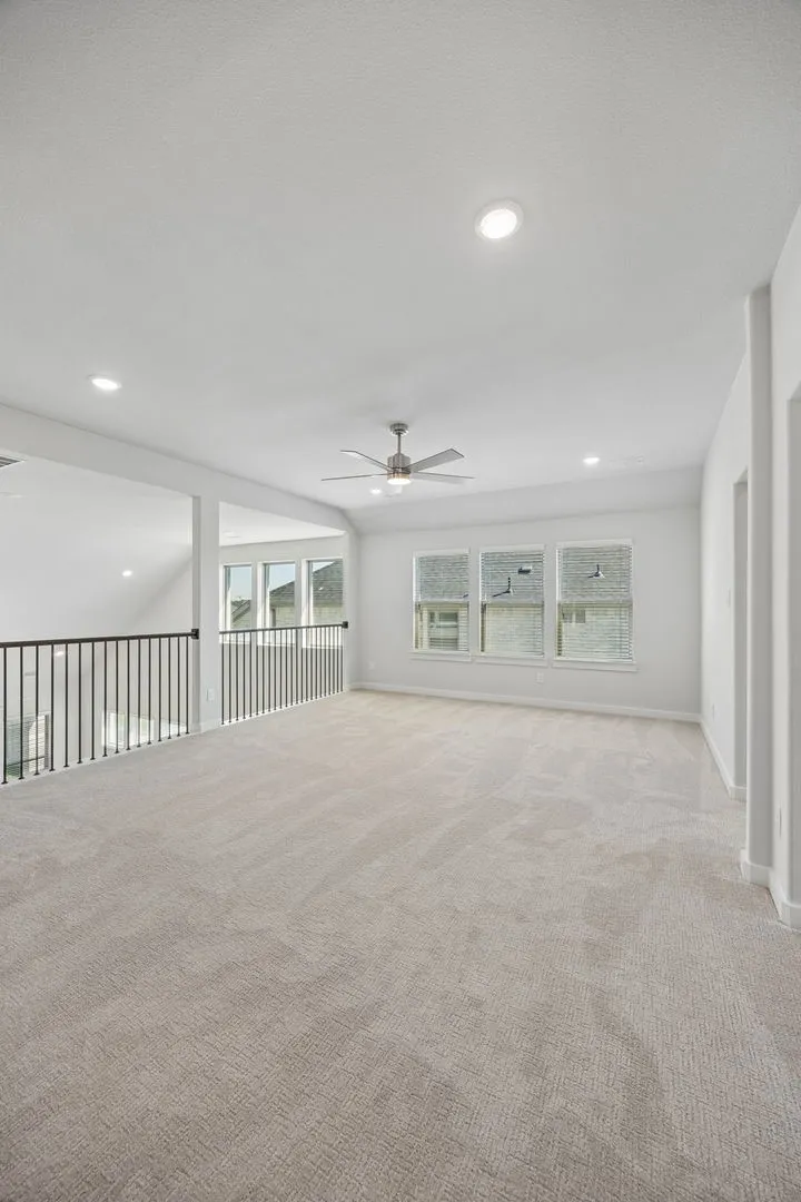 Game Room in the Monet II home plan by Trophy Signature Homes – REPRESENTATIVE PHOTO