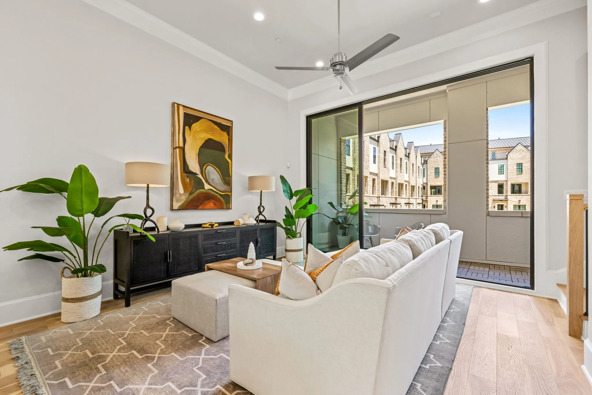 Image of model home with similar layout
