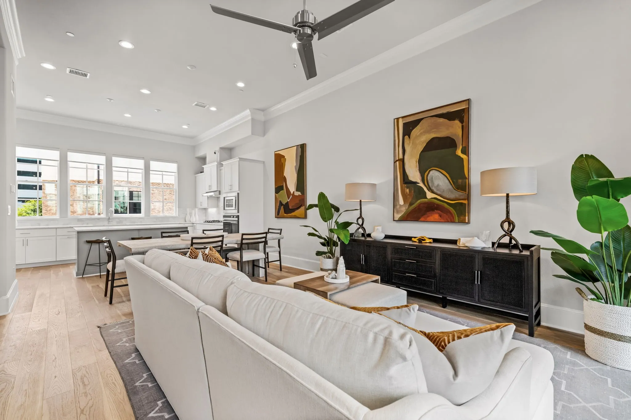 Image of model home with similar layout