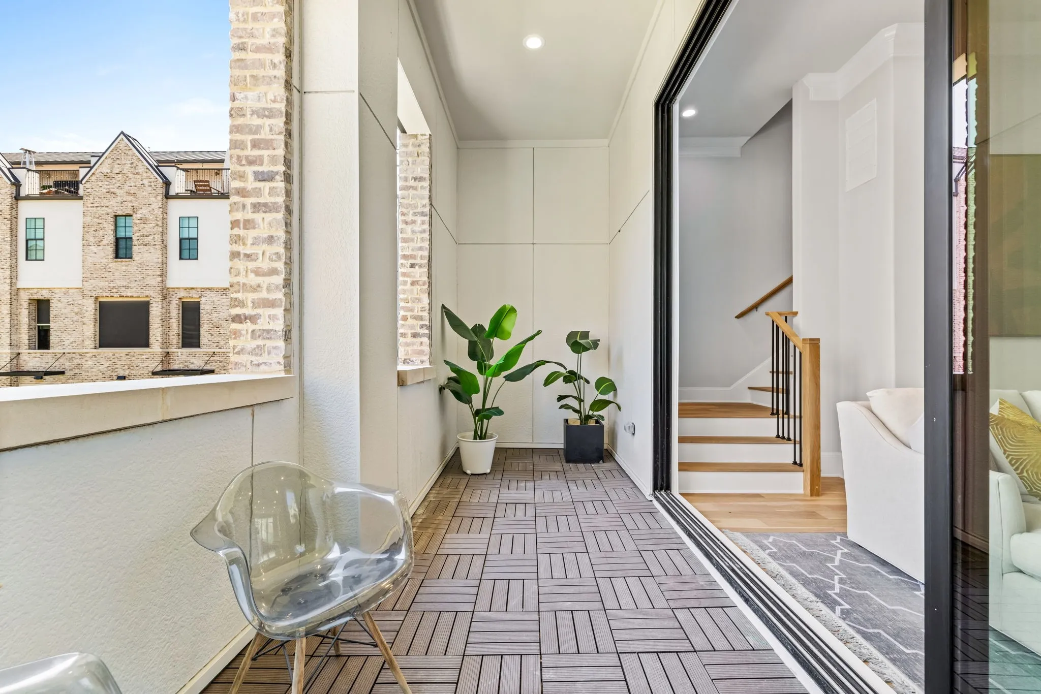 Image of model home with similar layout