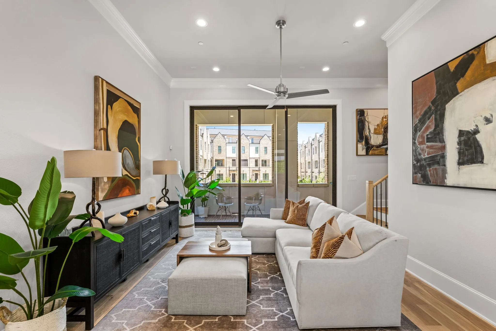 Image of model home with similar layout