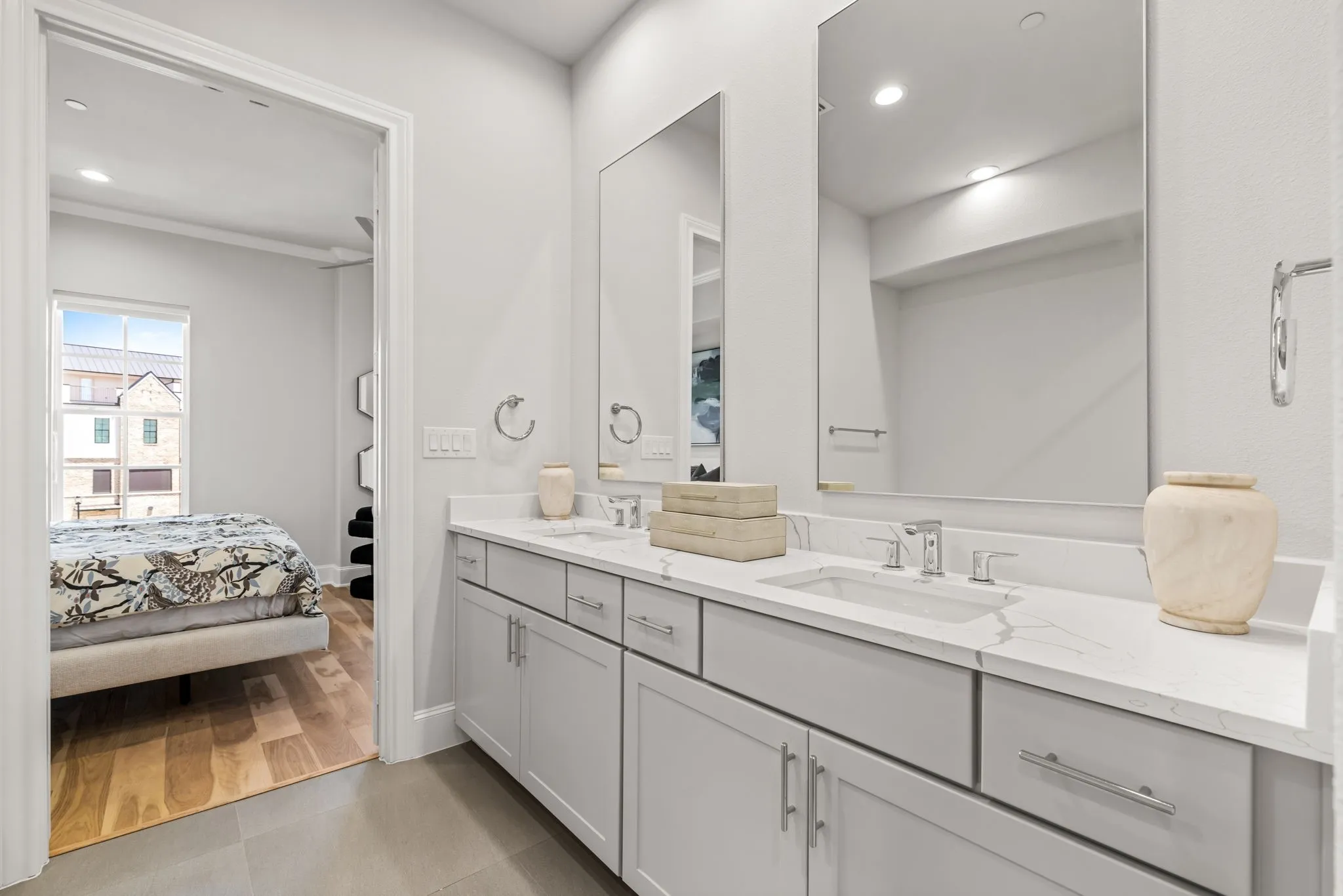 Image of model home with similar layout