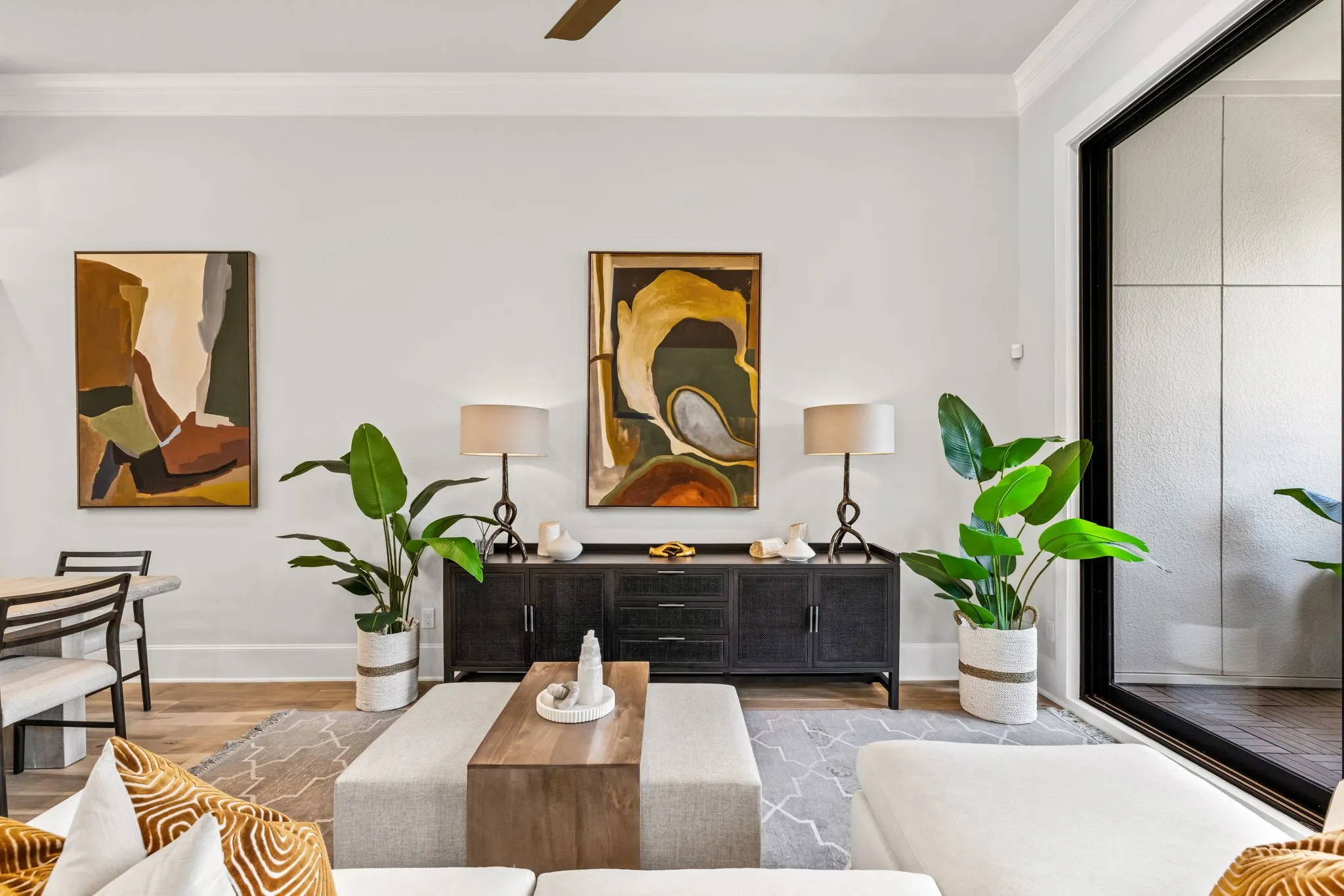 Image of model home with similar layout
