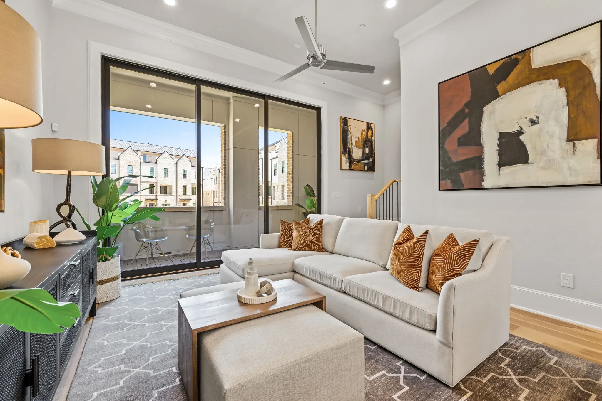 Image of model home with similar layout