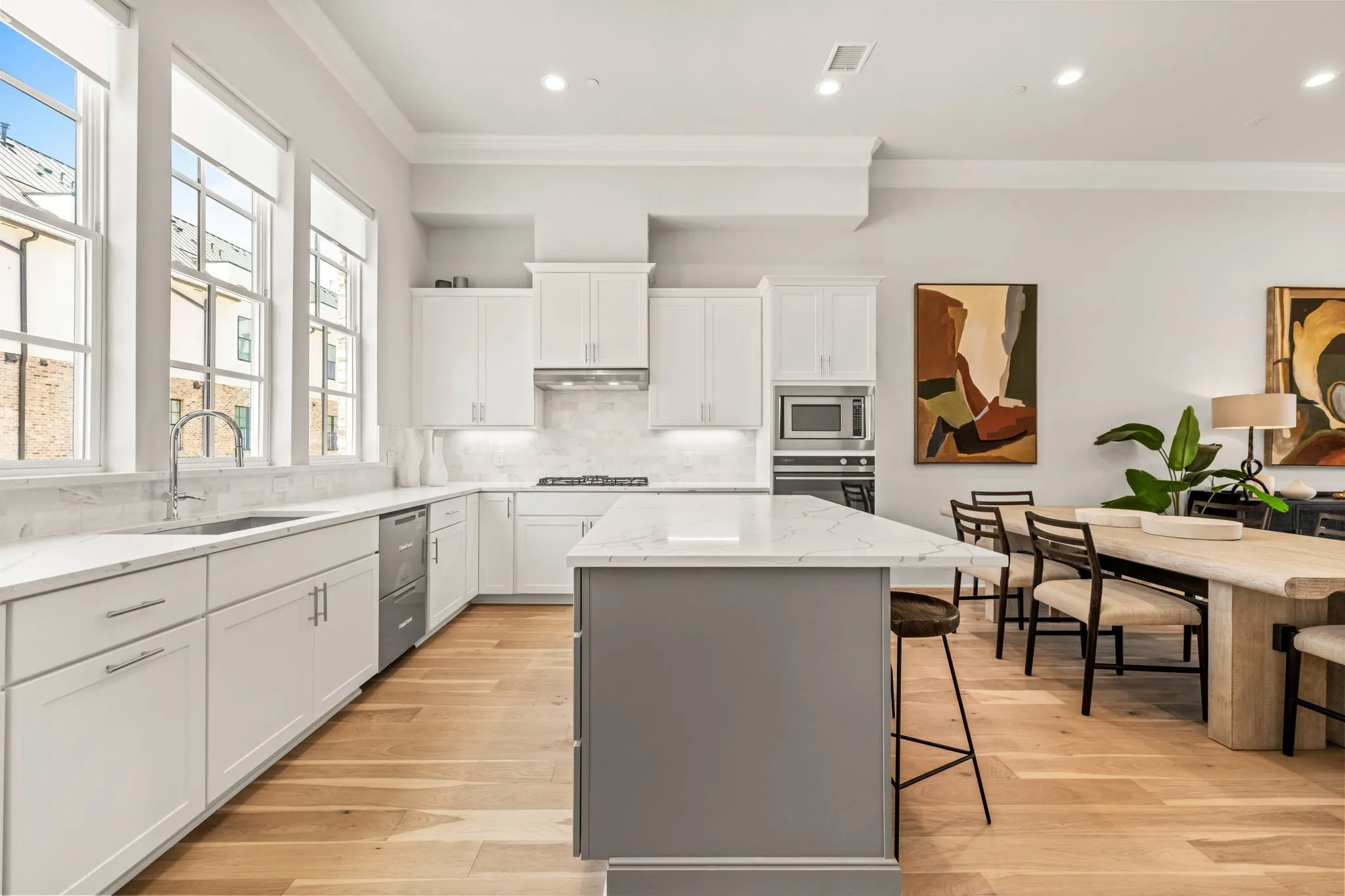 Image of model home with similar layout