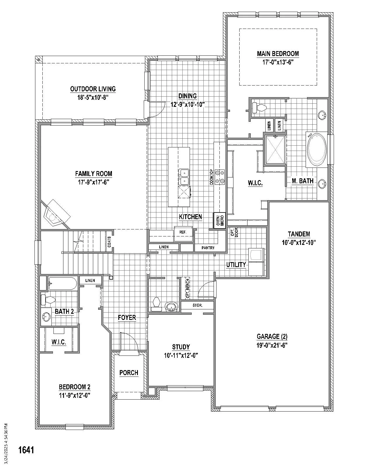 1st level floor plan