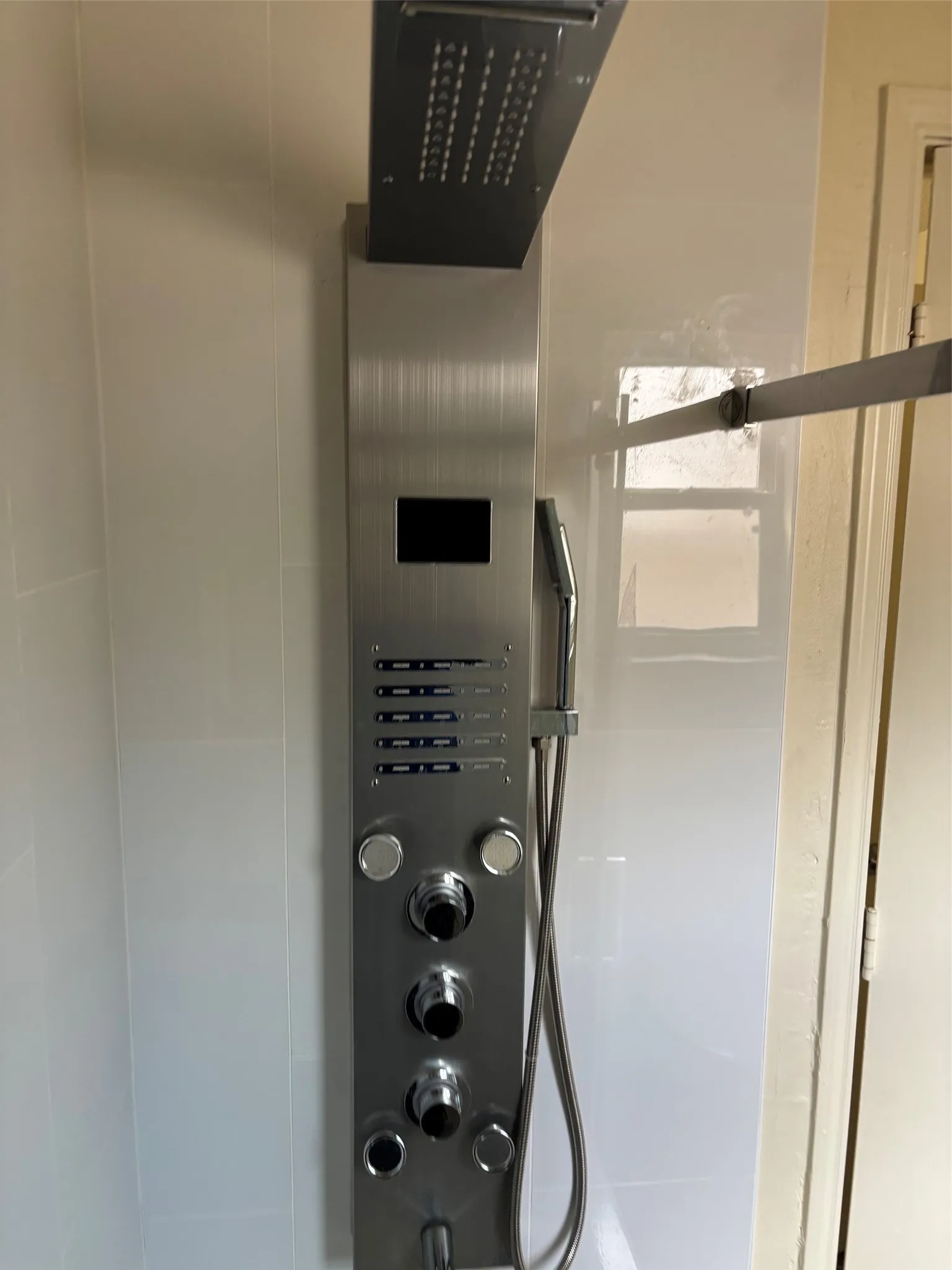 Upgraded shower