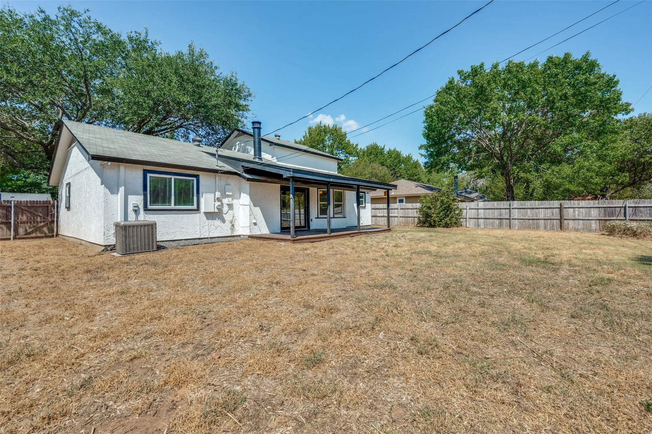 Backview of home