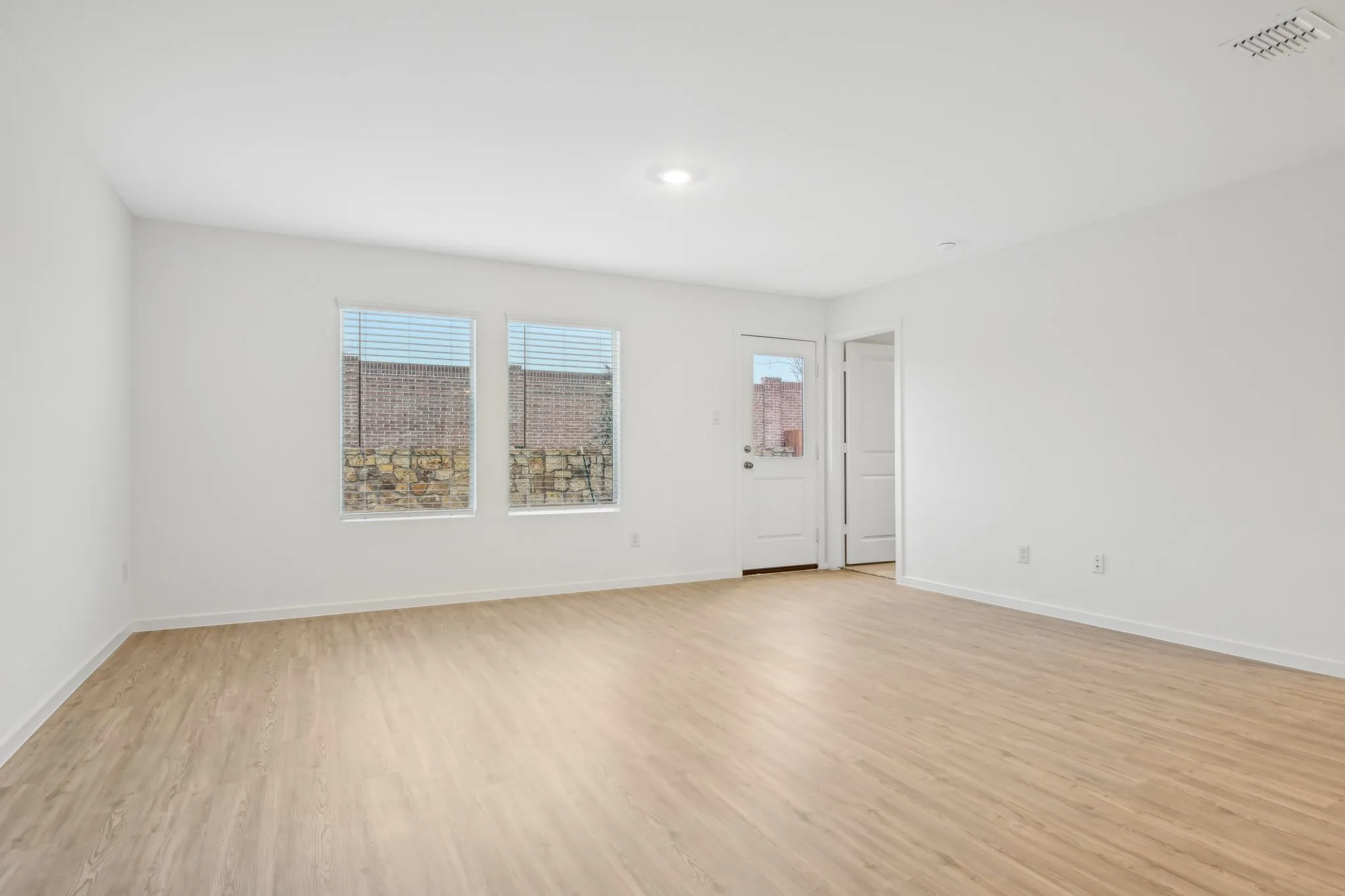 Unfurnished room featuring light hardwood / wood-style floors