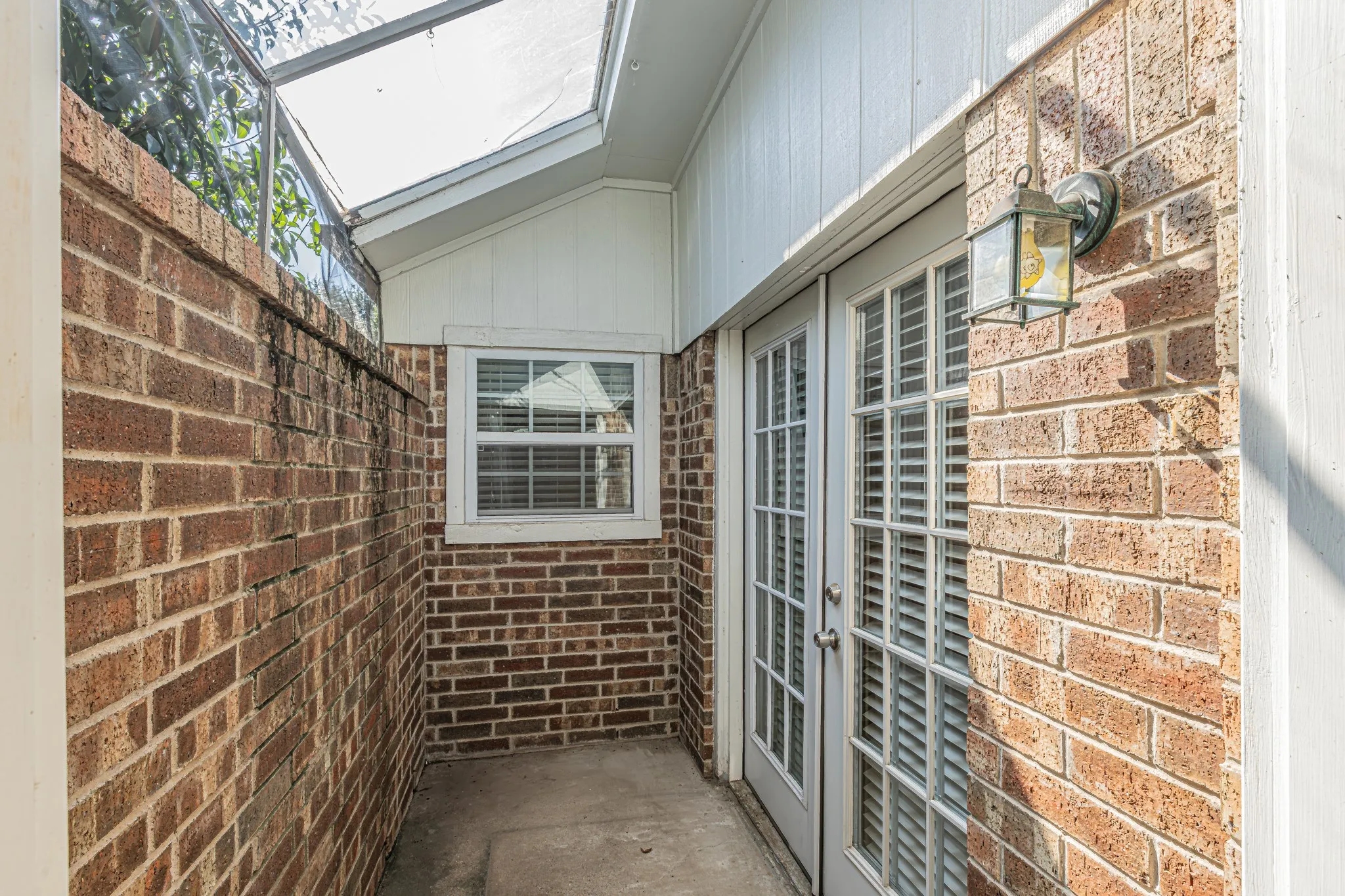 One of three patios