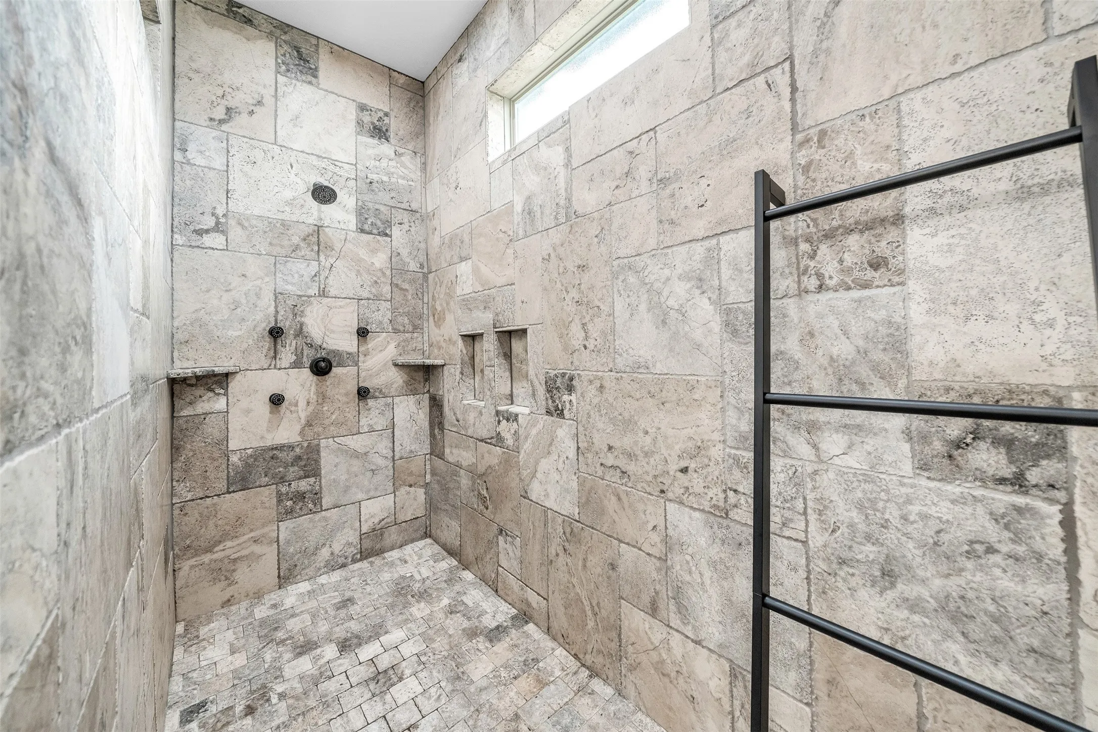 Shower with Spray Jets