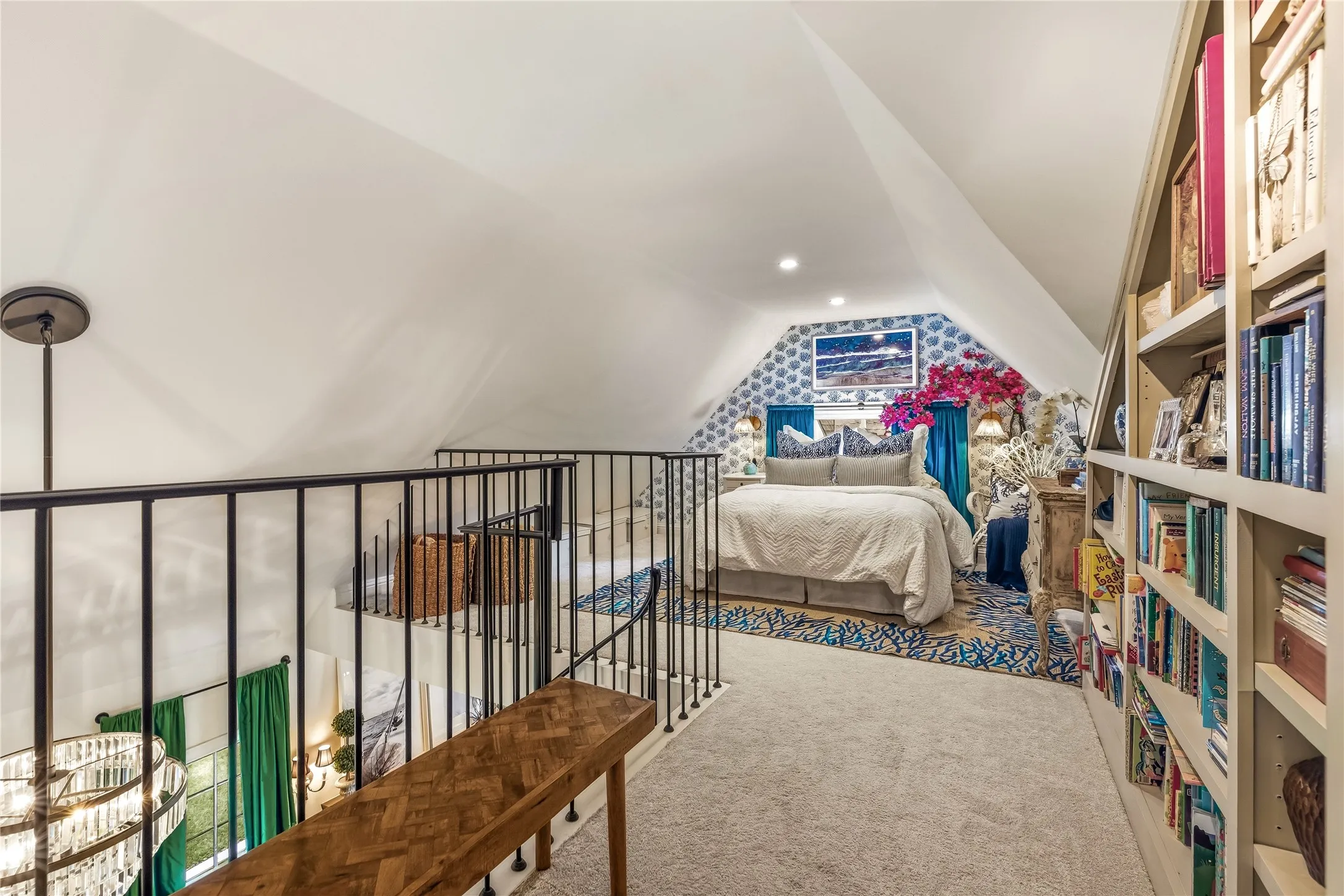Lofted Flex Space for Guest Bedroom, Office, Nursery