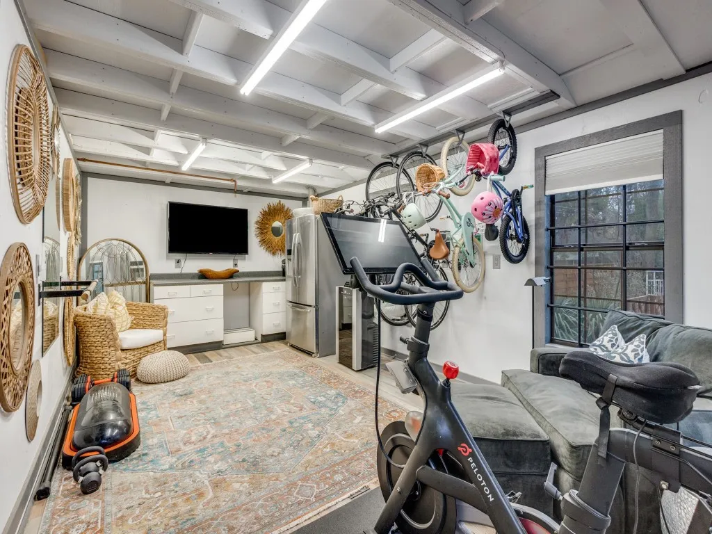 Workshop Used as a home gym