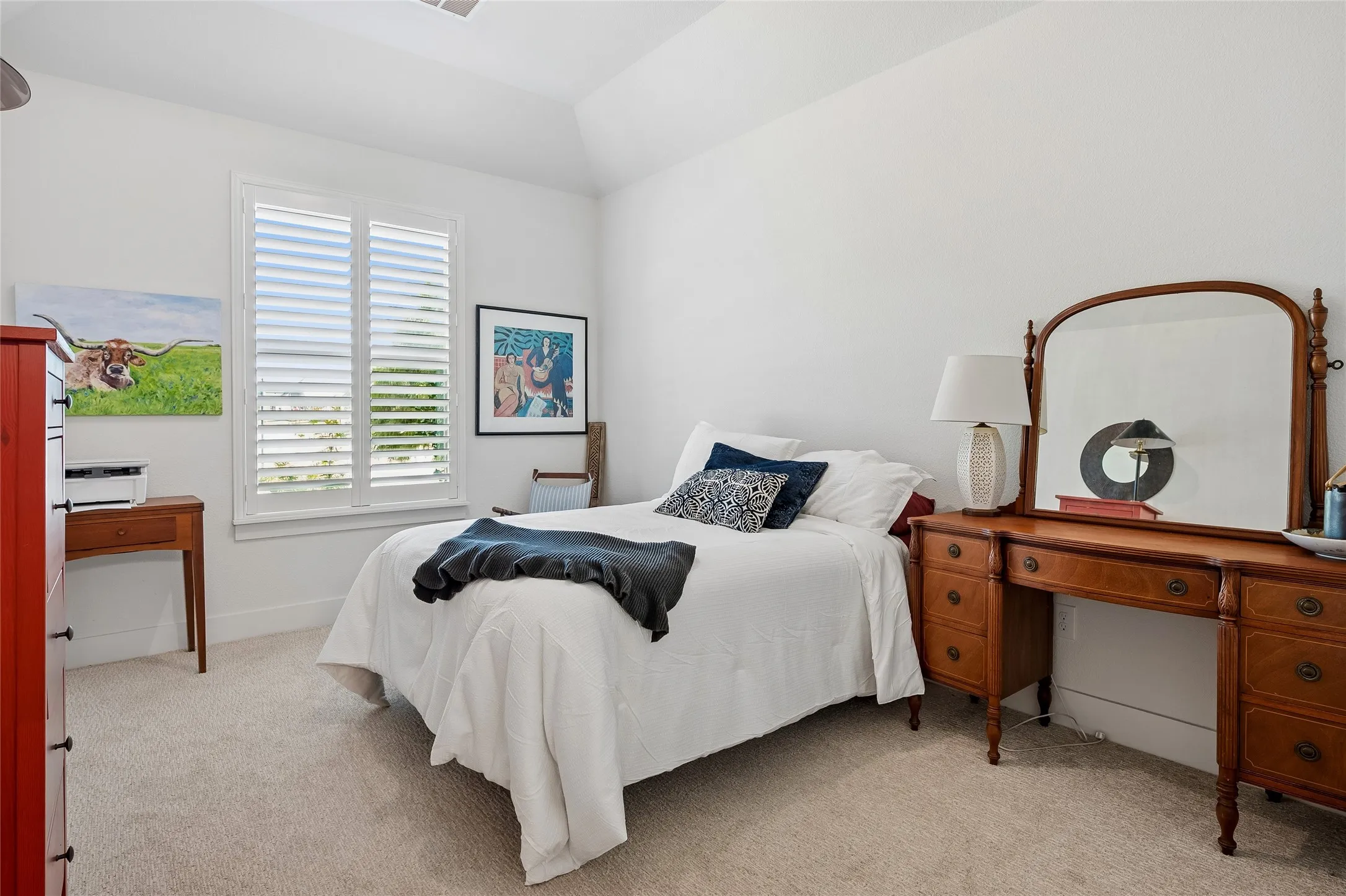 The guest room downstairs
