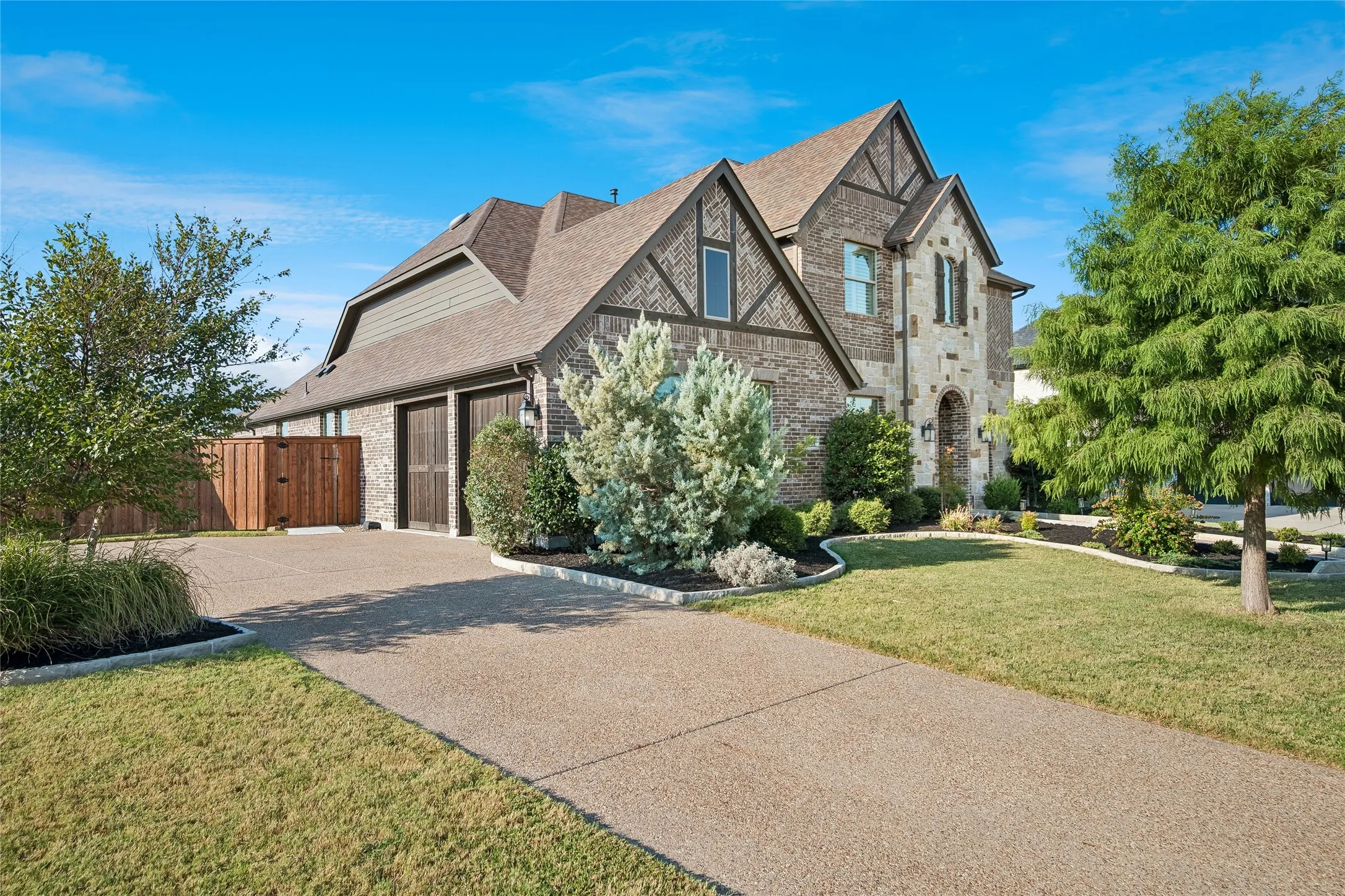 Side garage entrance