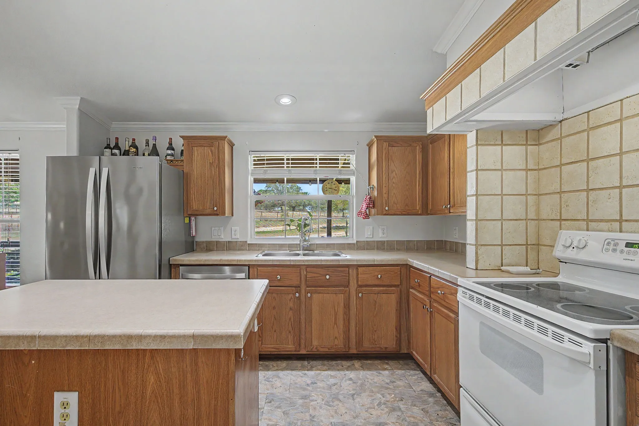 Loads of cabinet space and storage, including a pantry.