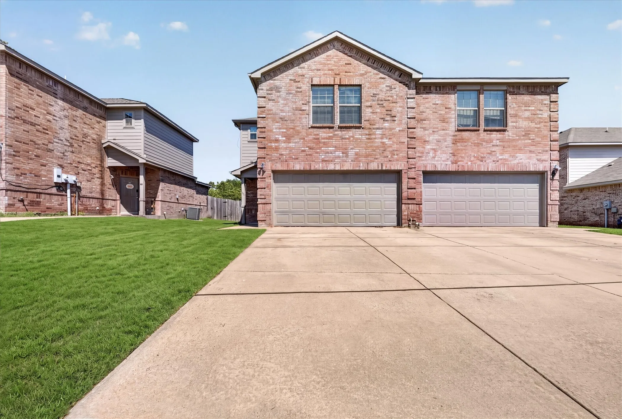 606 E College is the unit on the left as you face the building. It has been replatted to be sold as a single family unit