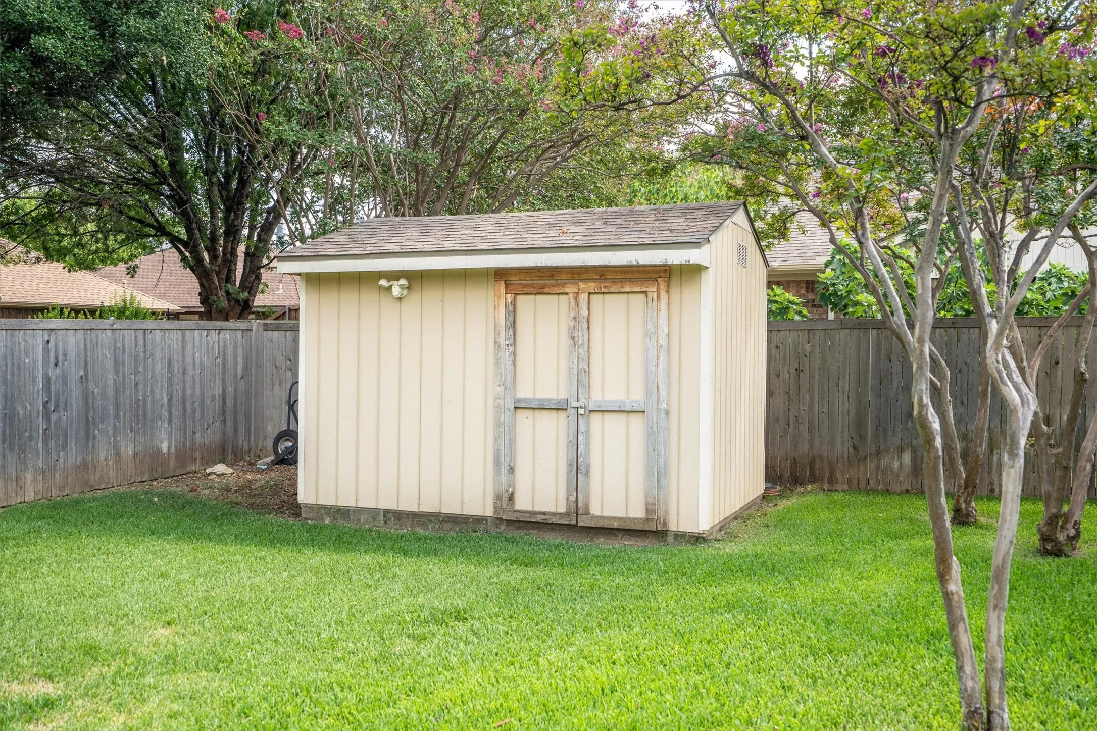 Shed with Electric Access