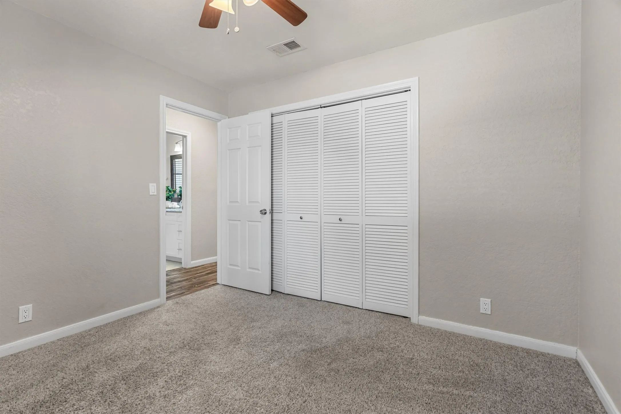 Bedroom #2 with large closet