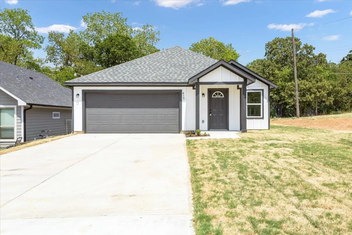 Single Family Residence For Sale in Grayson County , 415 E Monterey Street, Denison, Texas 75021, 3 Bedroom, 2 Bathroom, 2 Garage spaces, 1,340 Sqft, built in 2024, mls#21383384, Real Estate Agent in Denison, Homes For Sale in Grayson county, Homes For Sale in Denison, Realtor in Denison Texas, Real Estate Brokerage Independent Realty Texas, Luminita Cordes Realtor