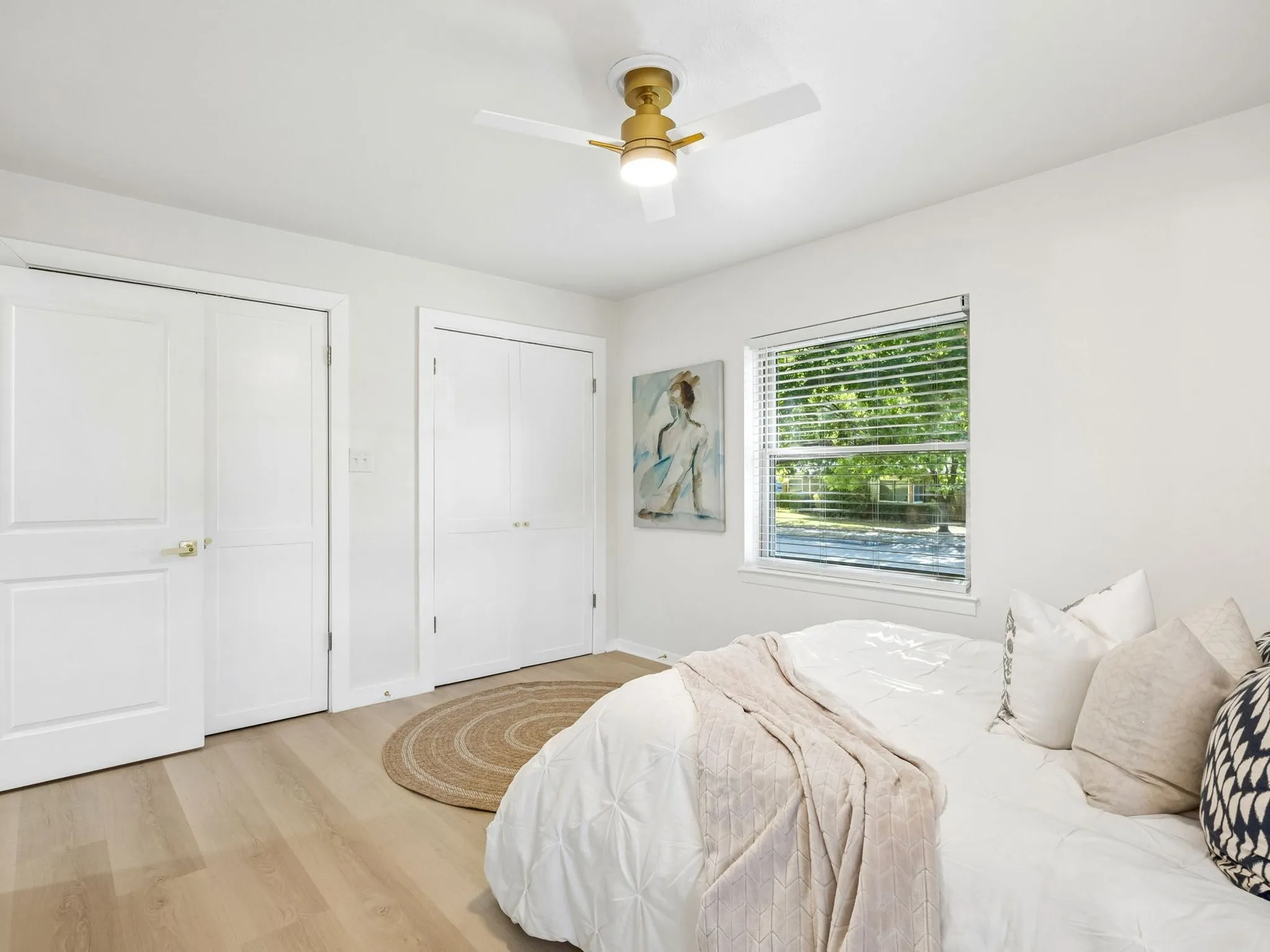 Double large closets