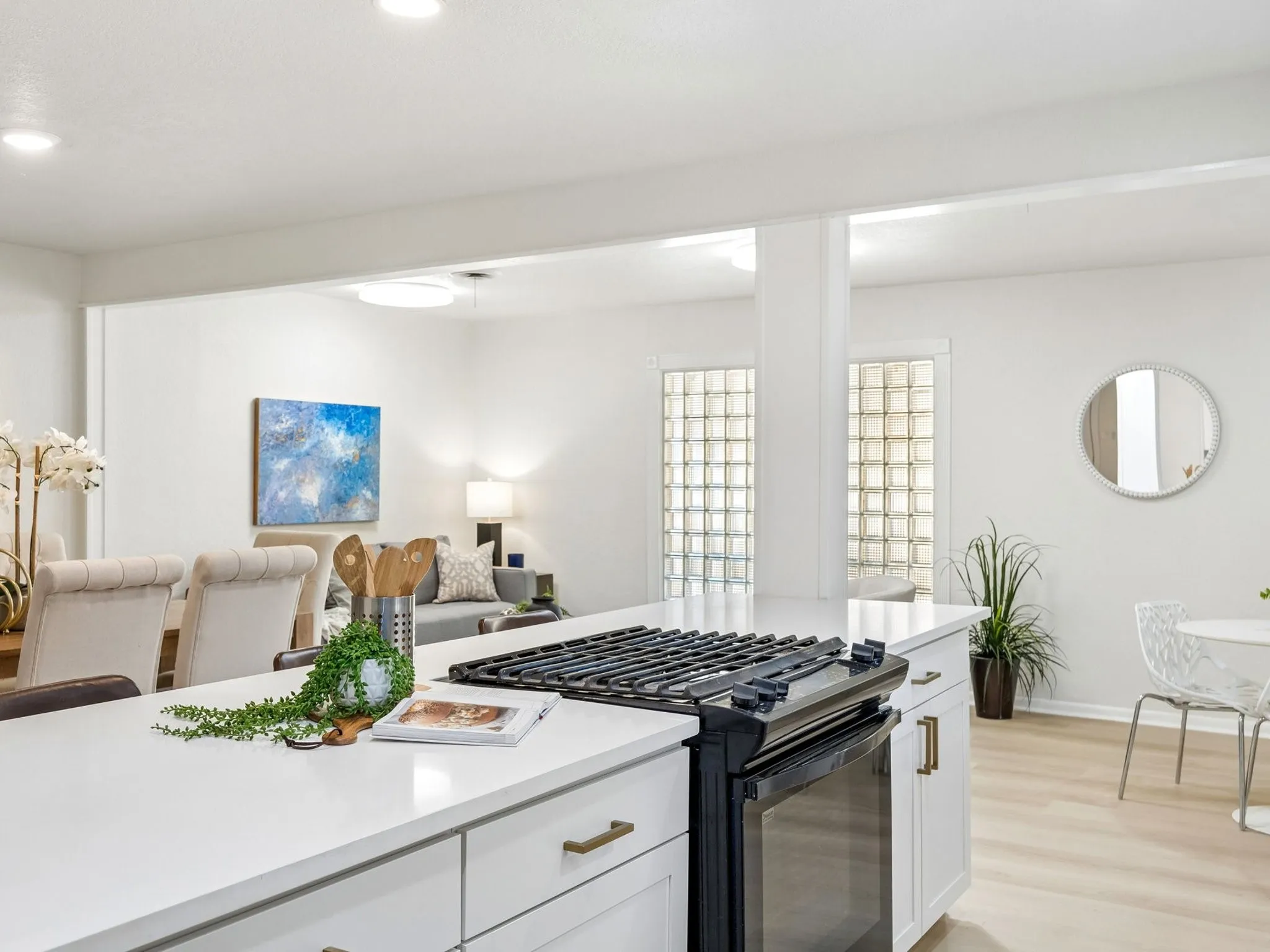 Open floor plan is Gathering Forward