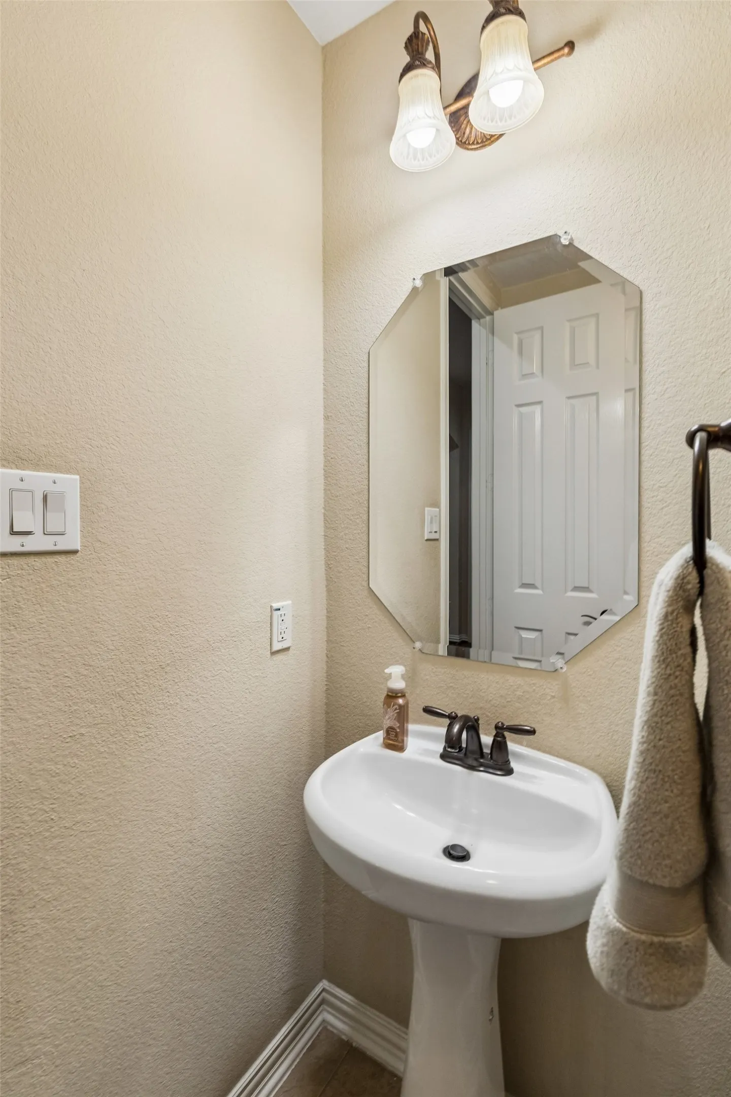 Half bath downstairs
