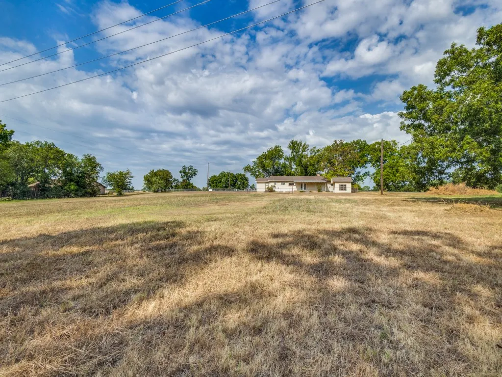View from the back of the 3-acre parcel.  The additional 5 acres would be behind where we are standing.