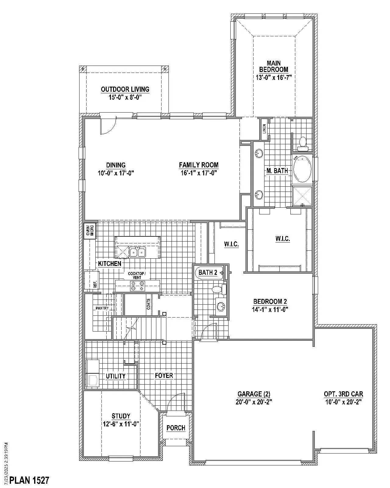 1st level floor plan