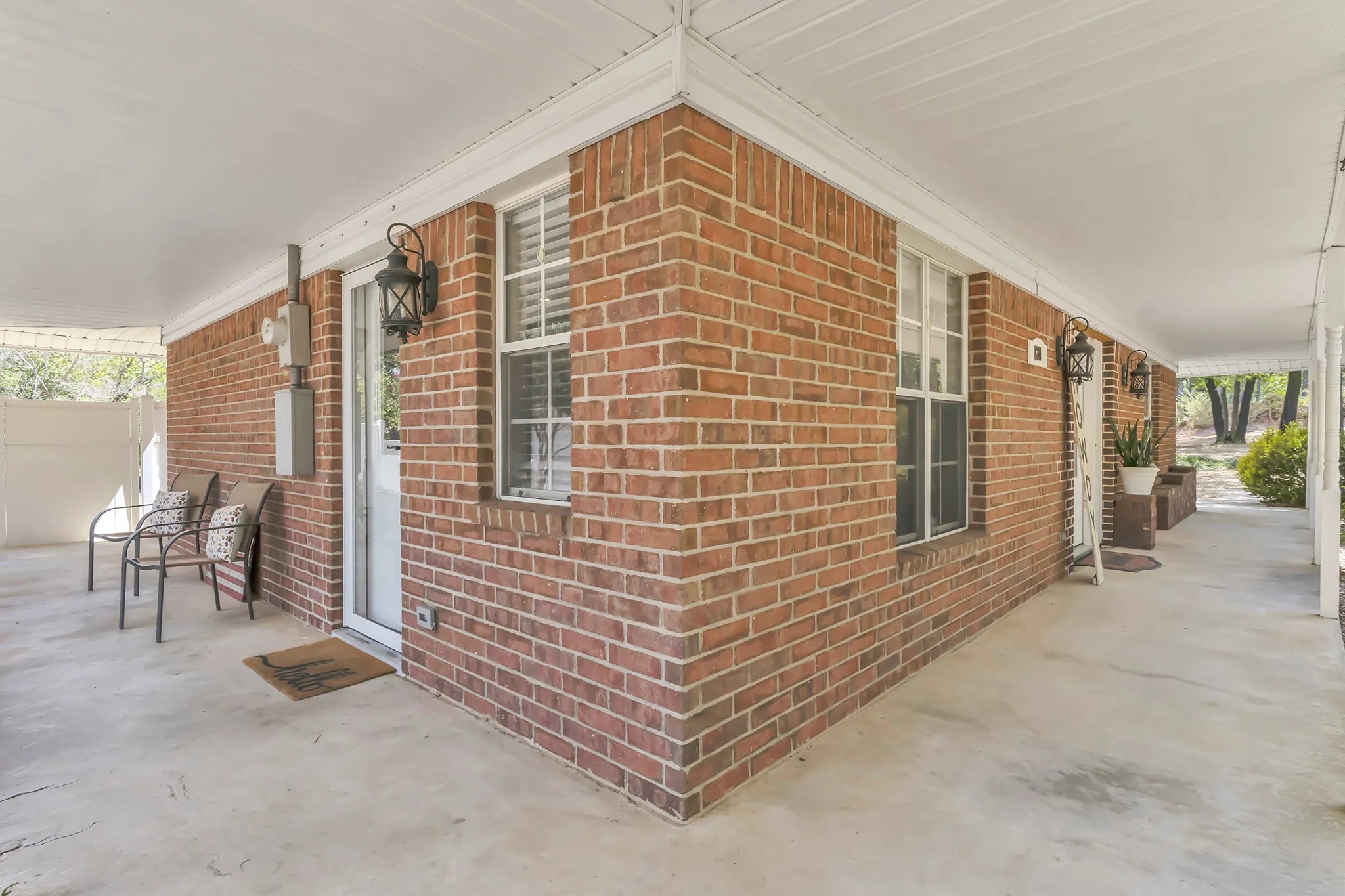 Side Door and Front Door, Wrap Around Porch
