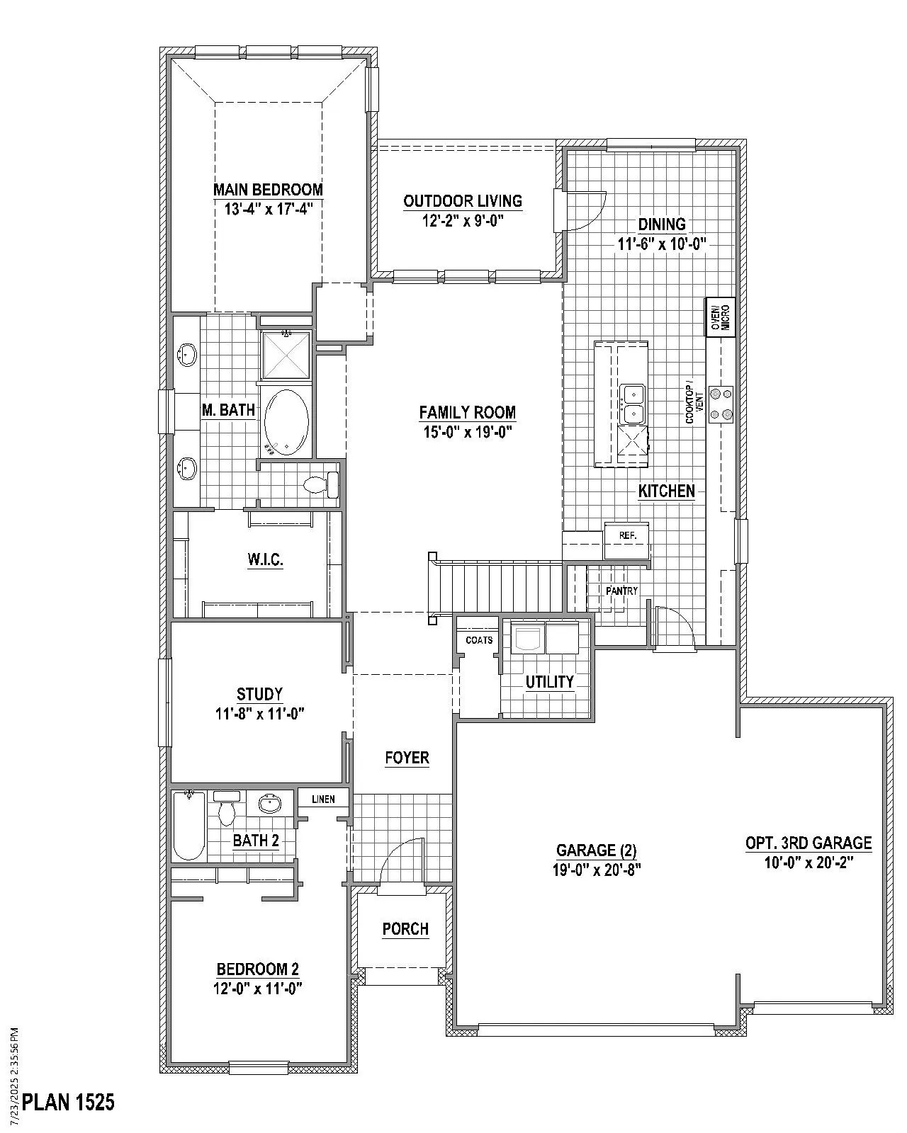 1st level floor plan