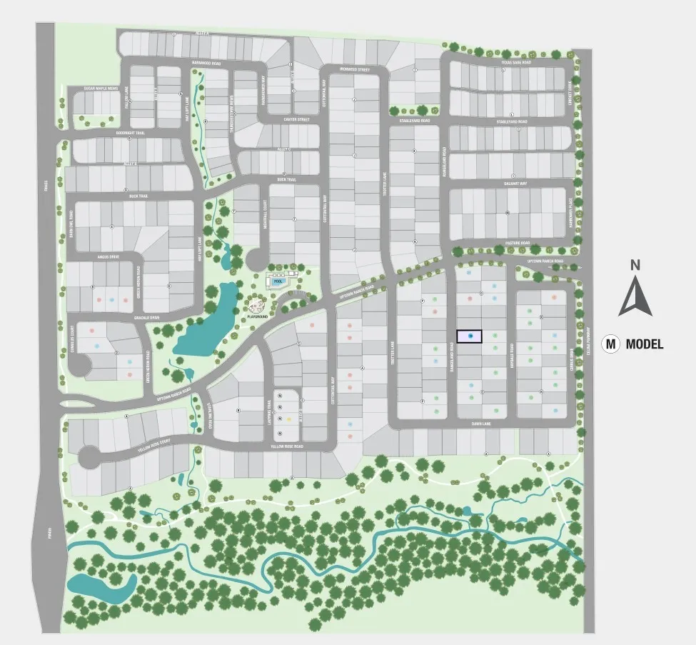 705 Rangeland Road Sitemap