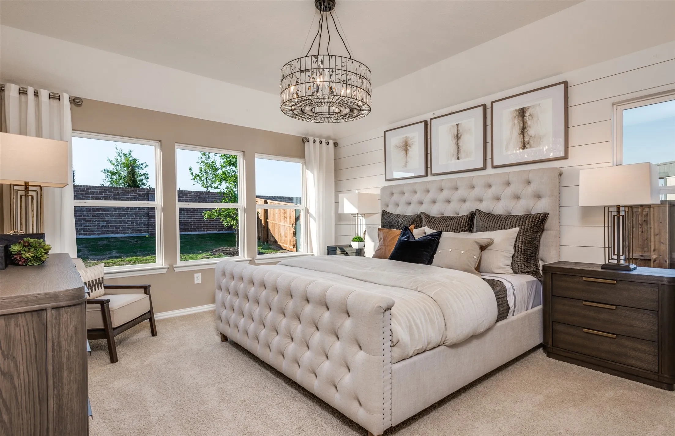 *Model Representation - Spacious owner's suite with private bath