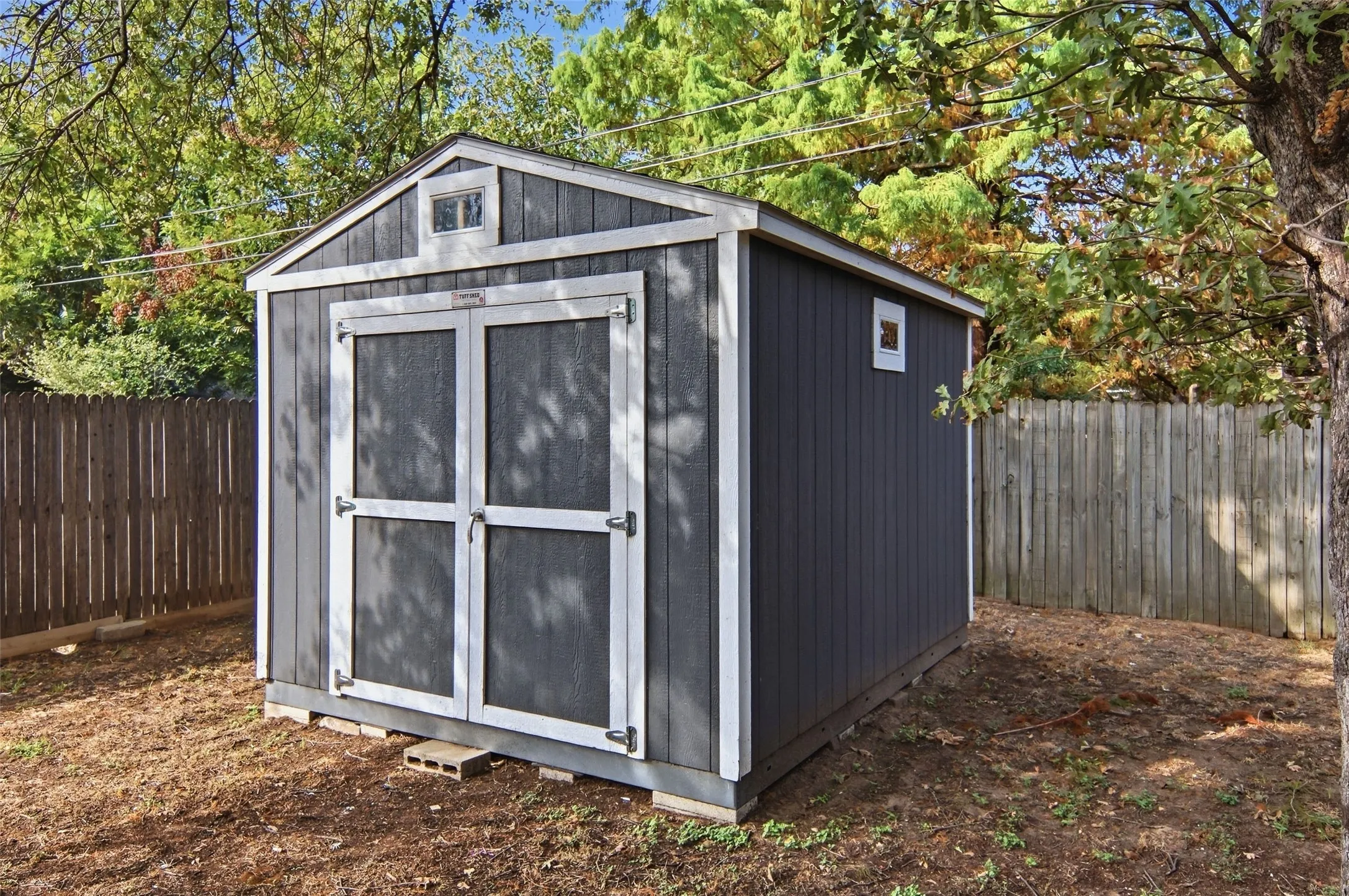 Storage built by Tuff Shed