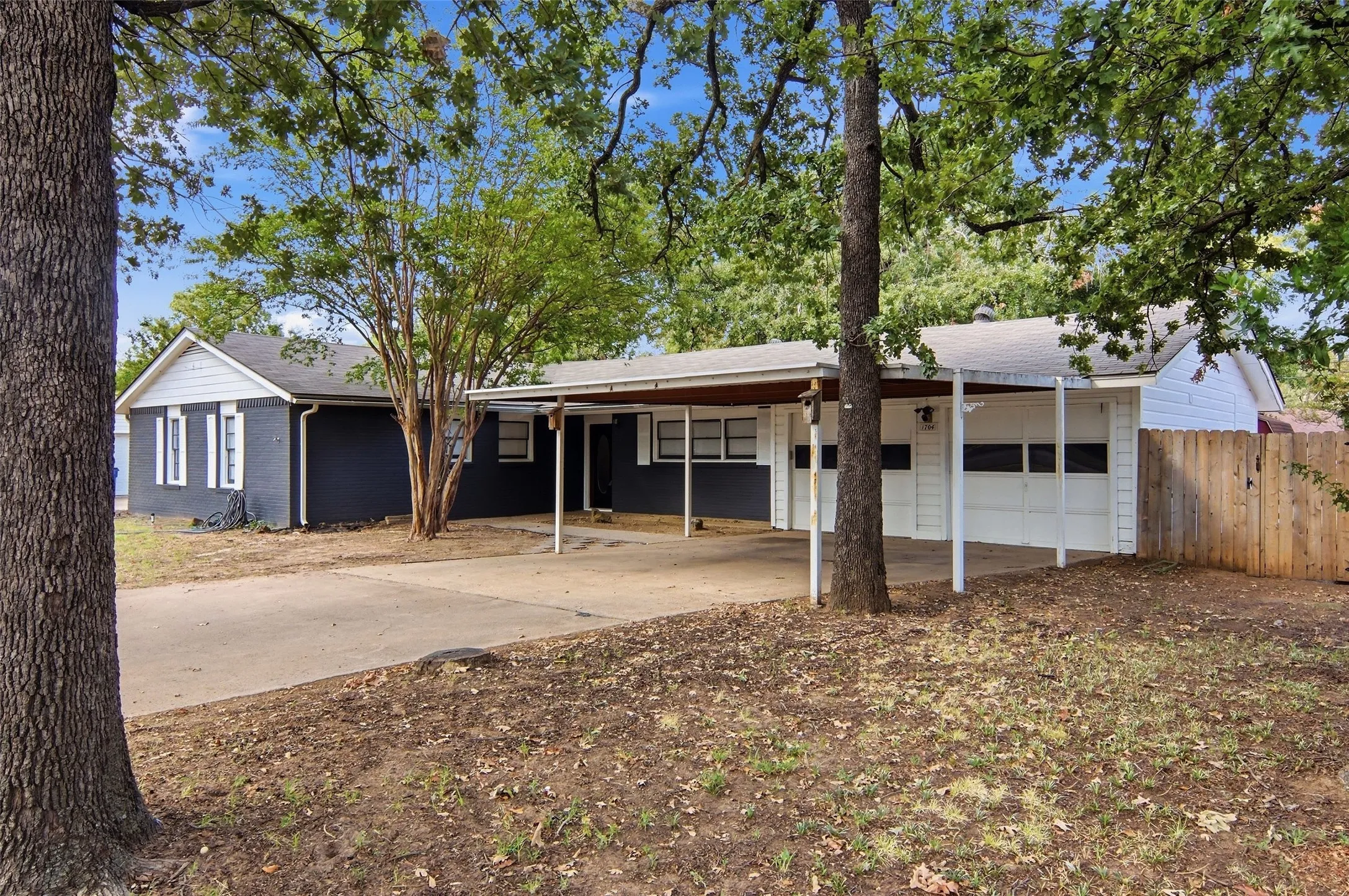 This home has a 2-car garage, and a 2-car covered carport. Keep your vehicles COVERED!